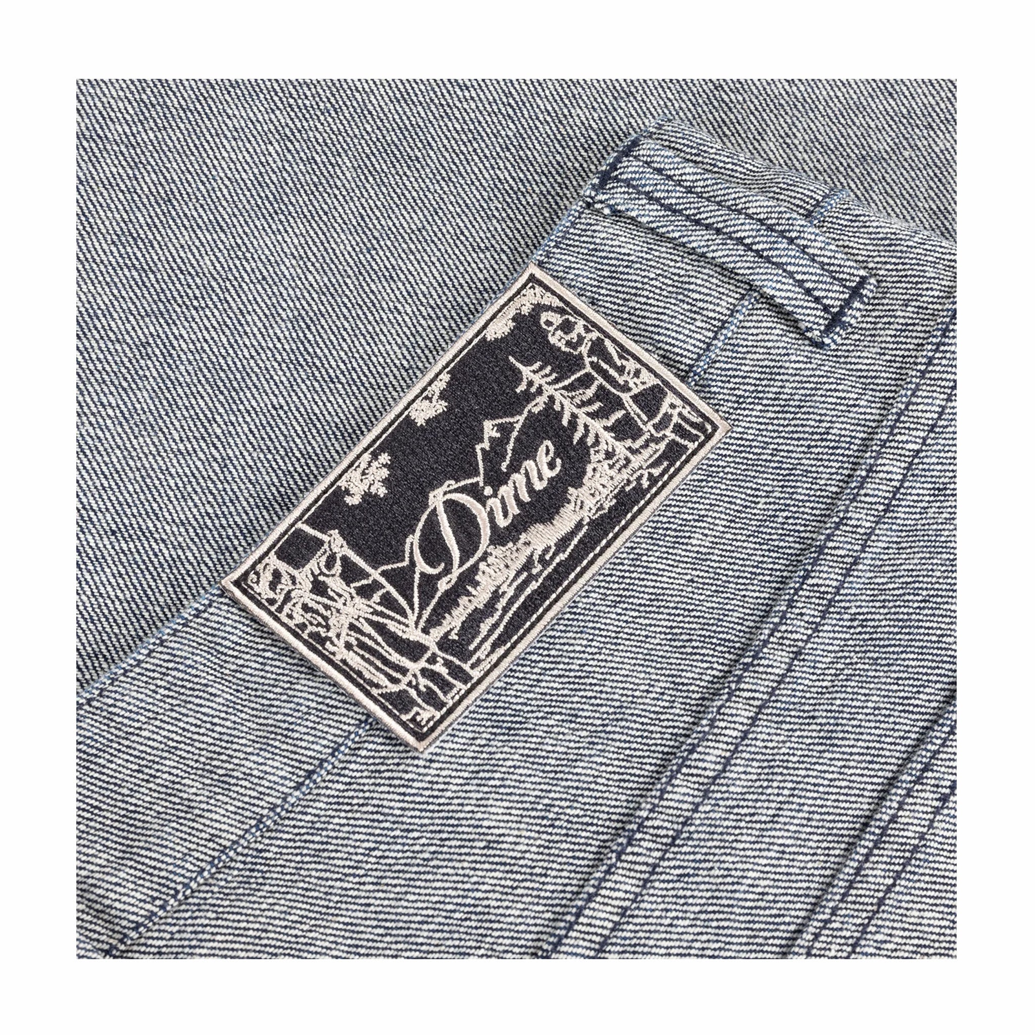 Dime Baggy Denim Pants (Reverse Indigo)