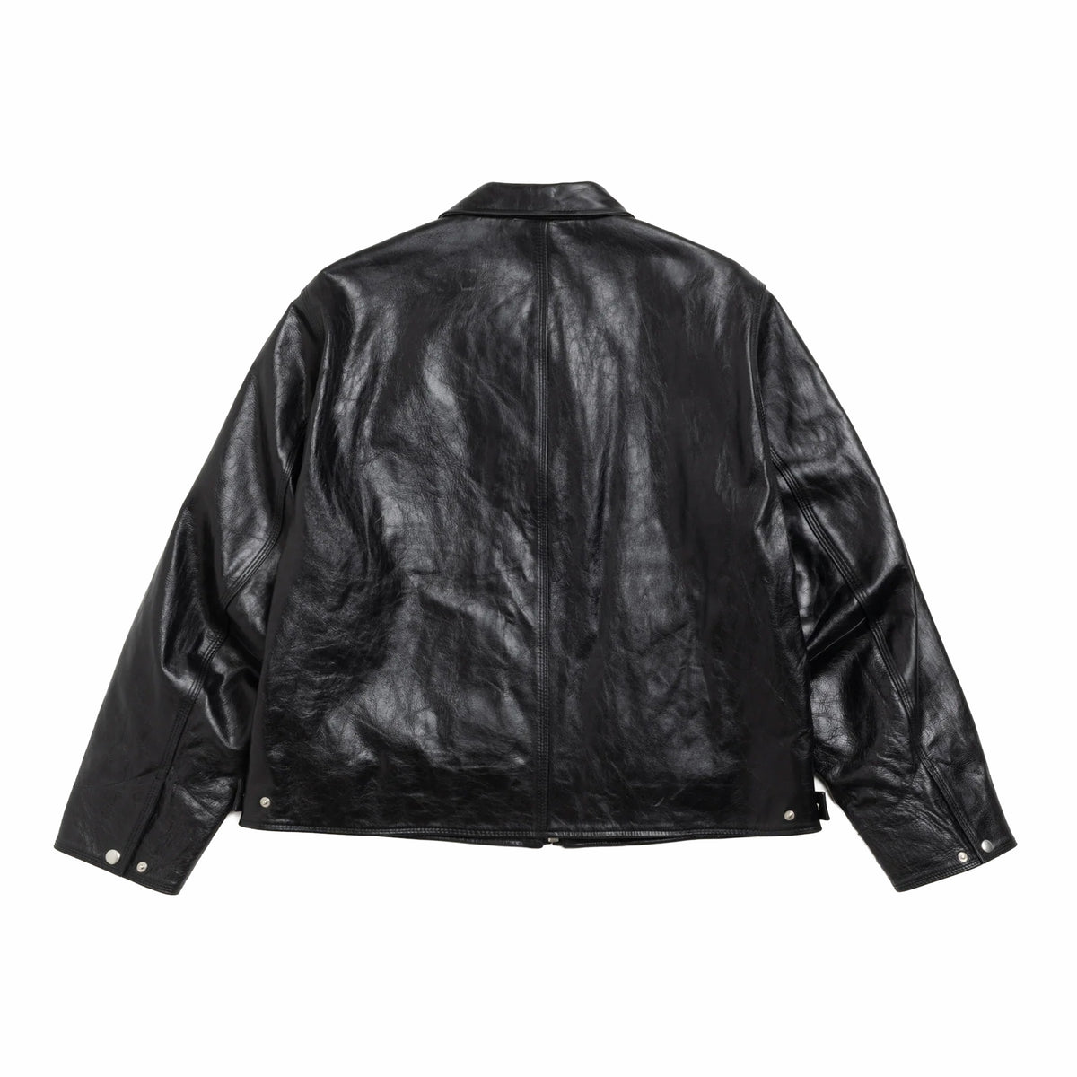 Stüssy Garage Jacket Leather (Black)