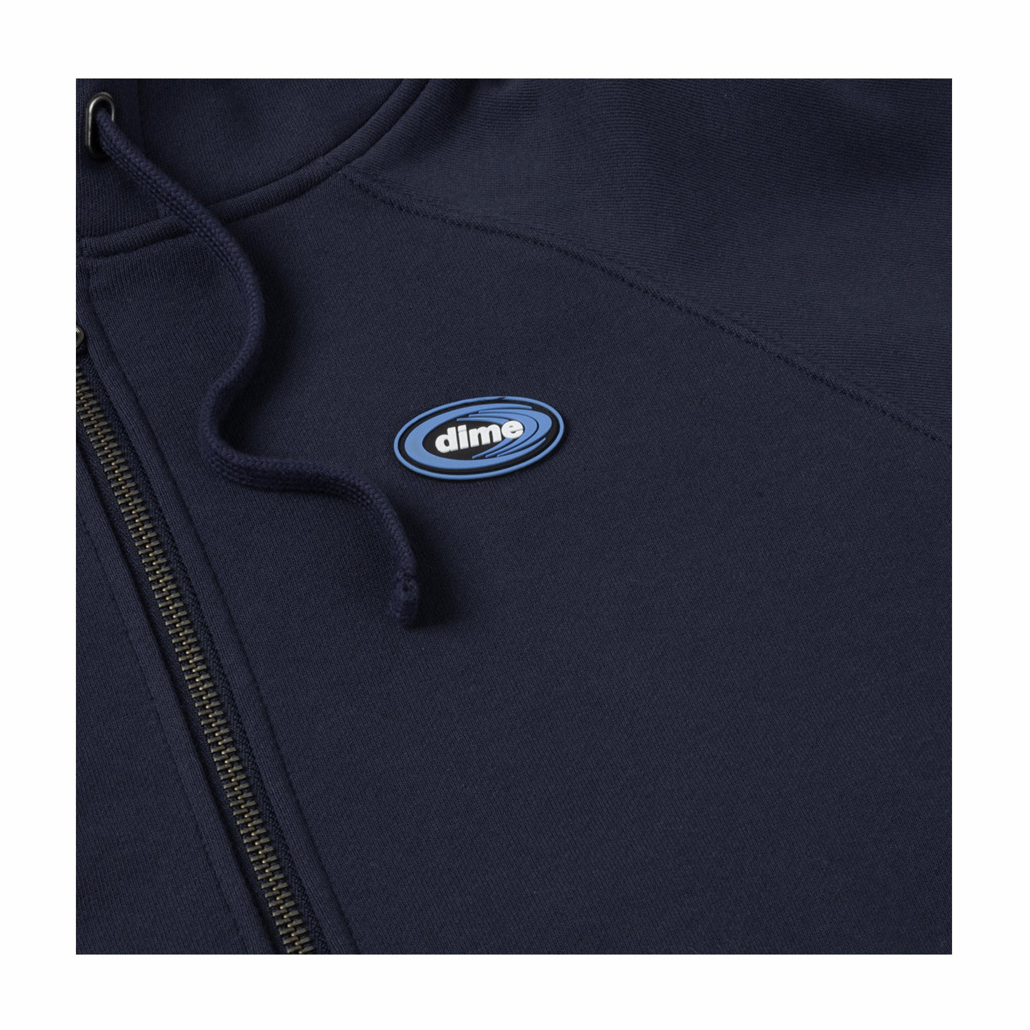 Dime Marathon Zip Hoodie (Navy)