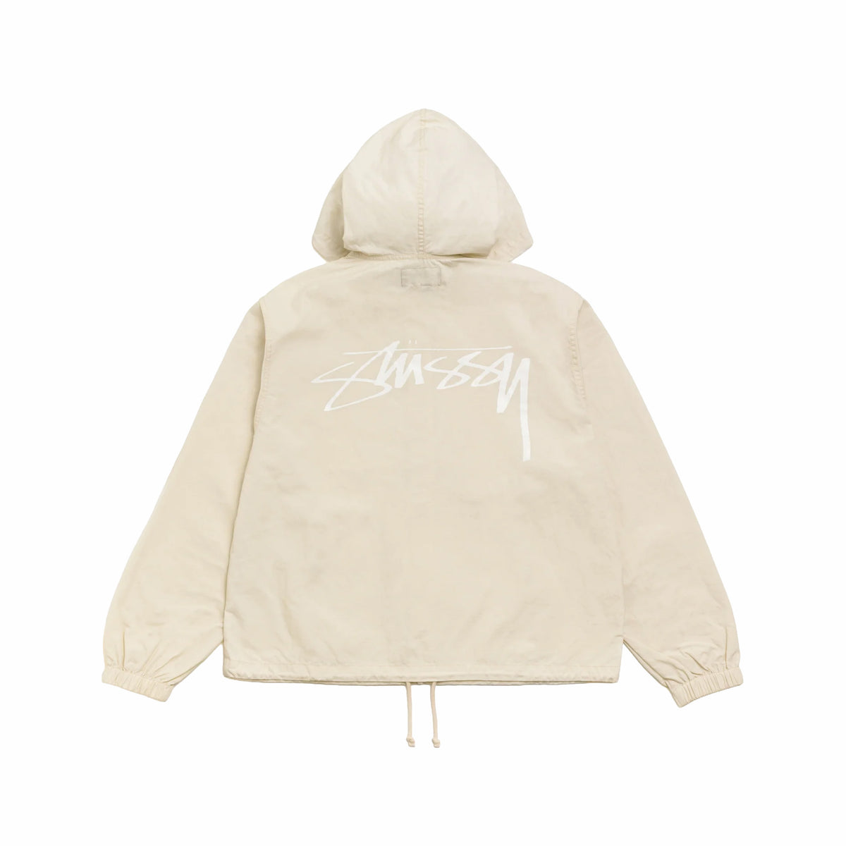 Stussy Waxed Cotton Beach Shell (Stone)