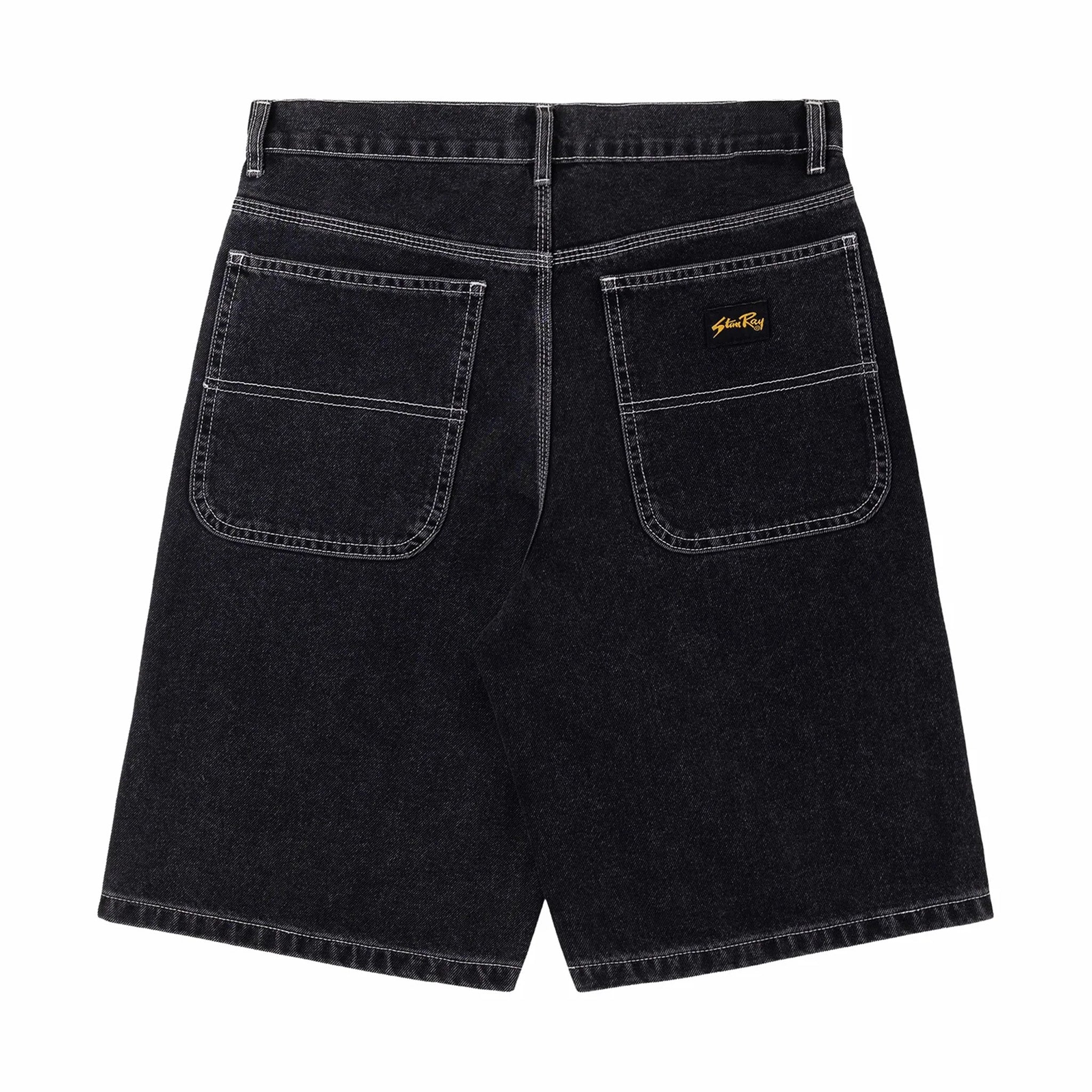 Stan Ray Wide 5 Short (Washed Black Denim) - August Shop