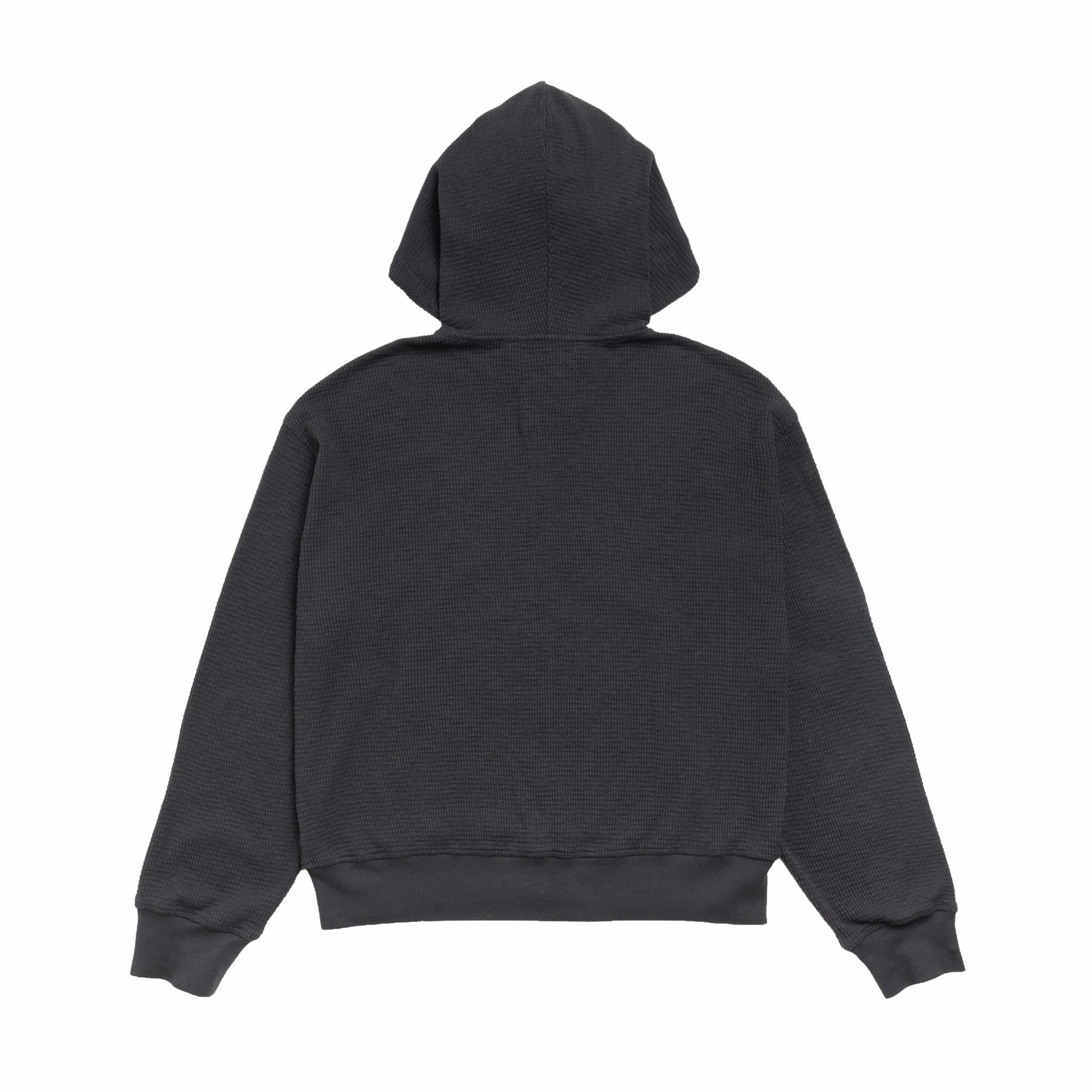 Stüssy Lightweight Thermal Hoodie (Faded Black)