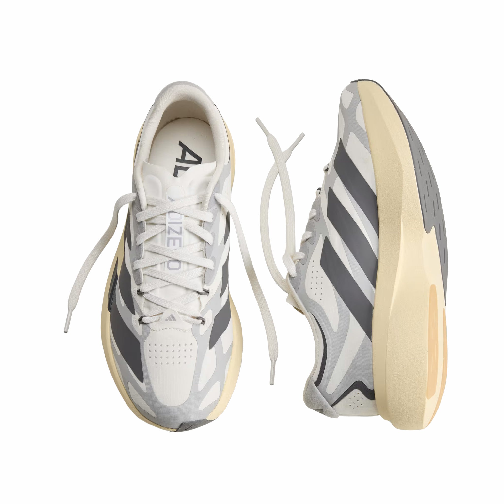 Adidas Men's Adizero EVO SL EXO (Core White/Utility Black/Grey Two)