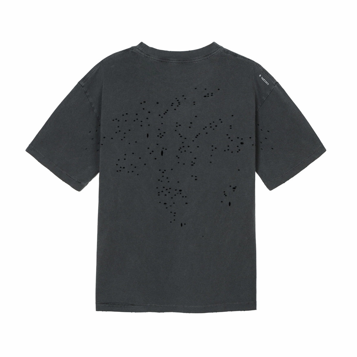 Satisfy MothTech T-Shirt (Aged Black Airbrush Glitter)