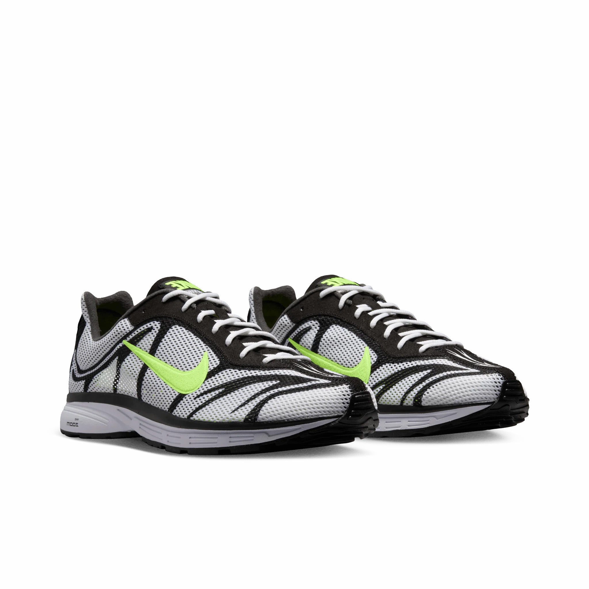 Nike Men's Zoom Streak 3 (White/Volt-Flat Pewter-Black)