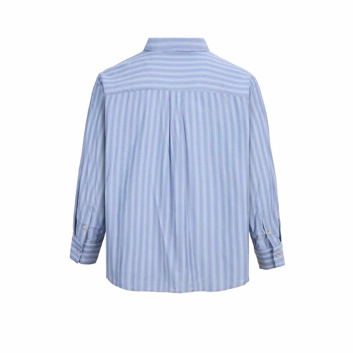 Found Strip Pocket Oxford Shirt (Blue) - August Shop