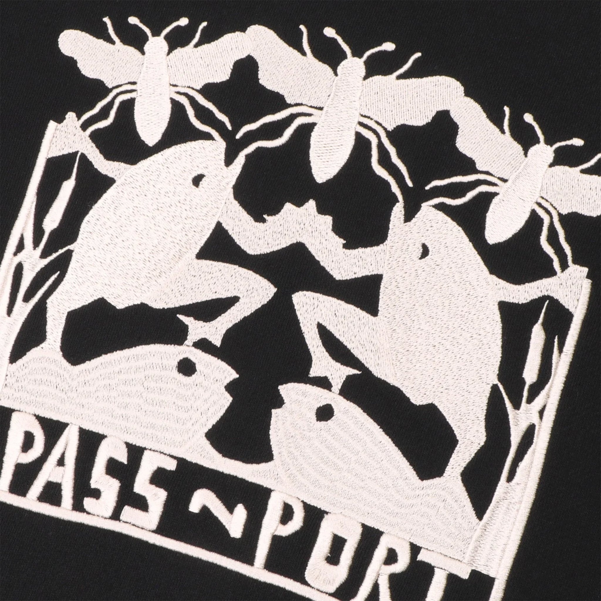 Pass~Port Scissorcraft Sweater (Black) - August Shop