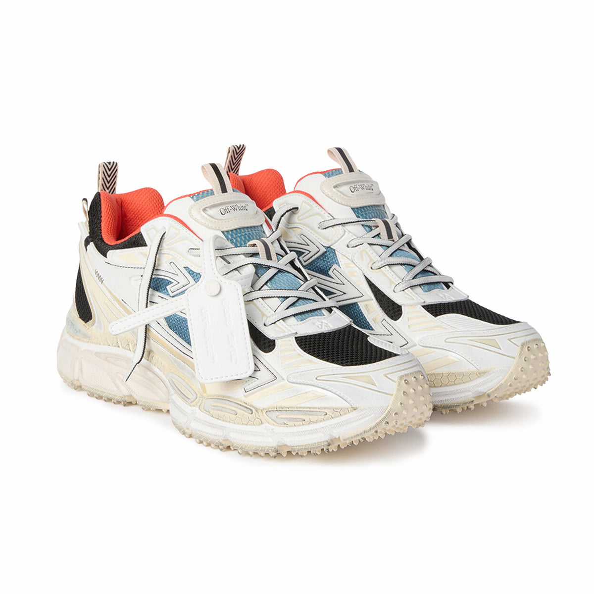 Off-White Be Right Back Sneakers (Neo Blue/White)