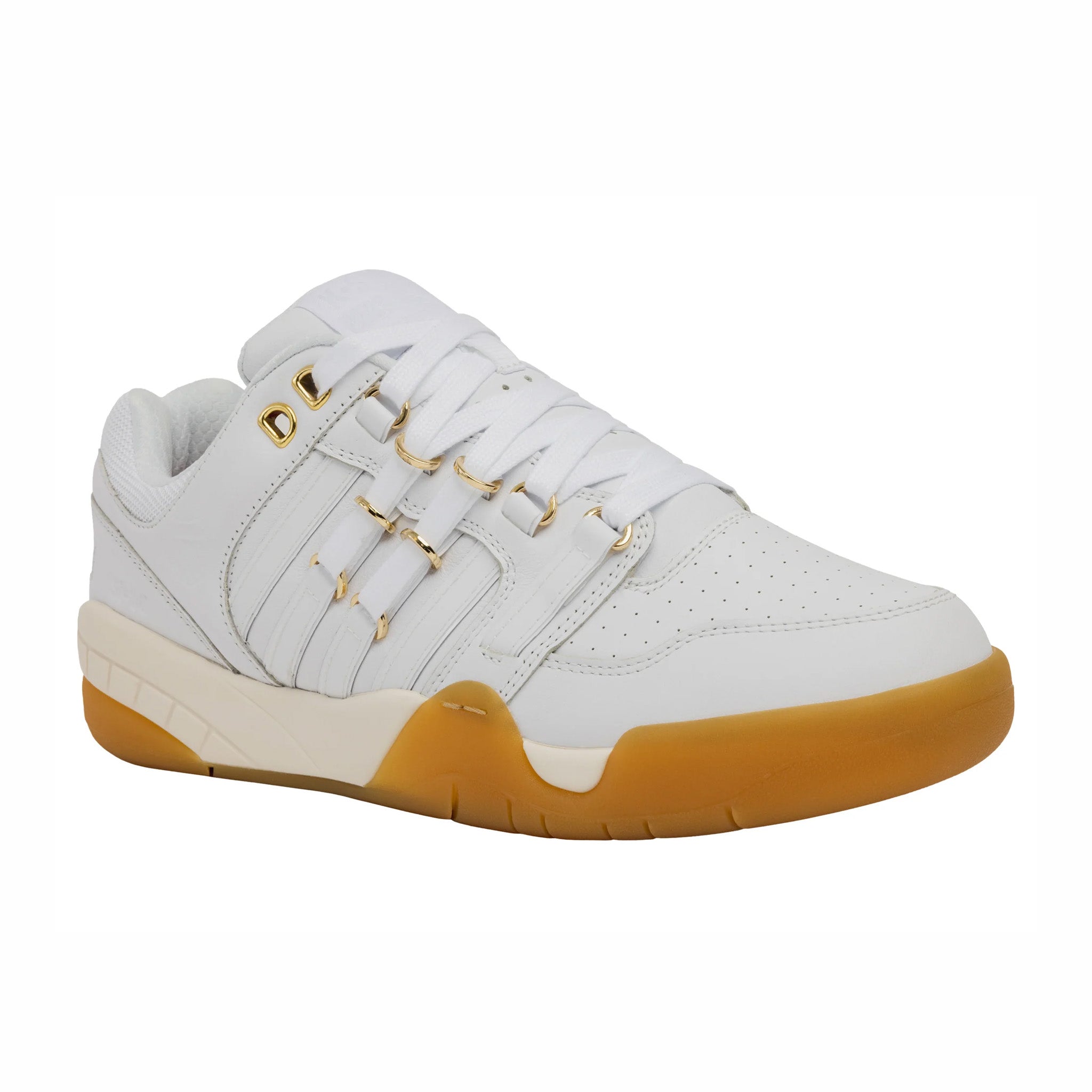 K-Swiss Men's KSRC SI-18 International (White/Erget/Gum/Gold) - August Shop