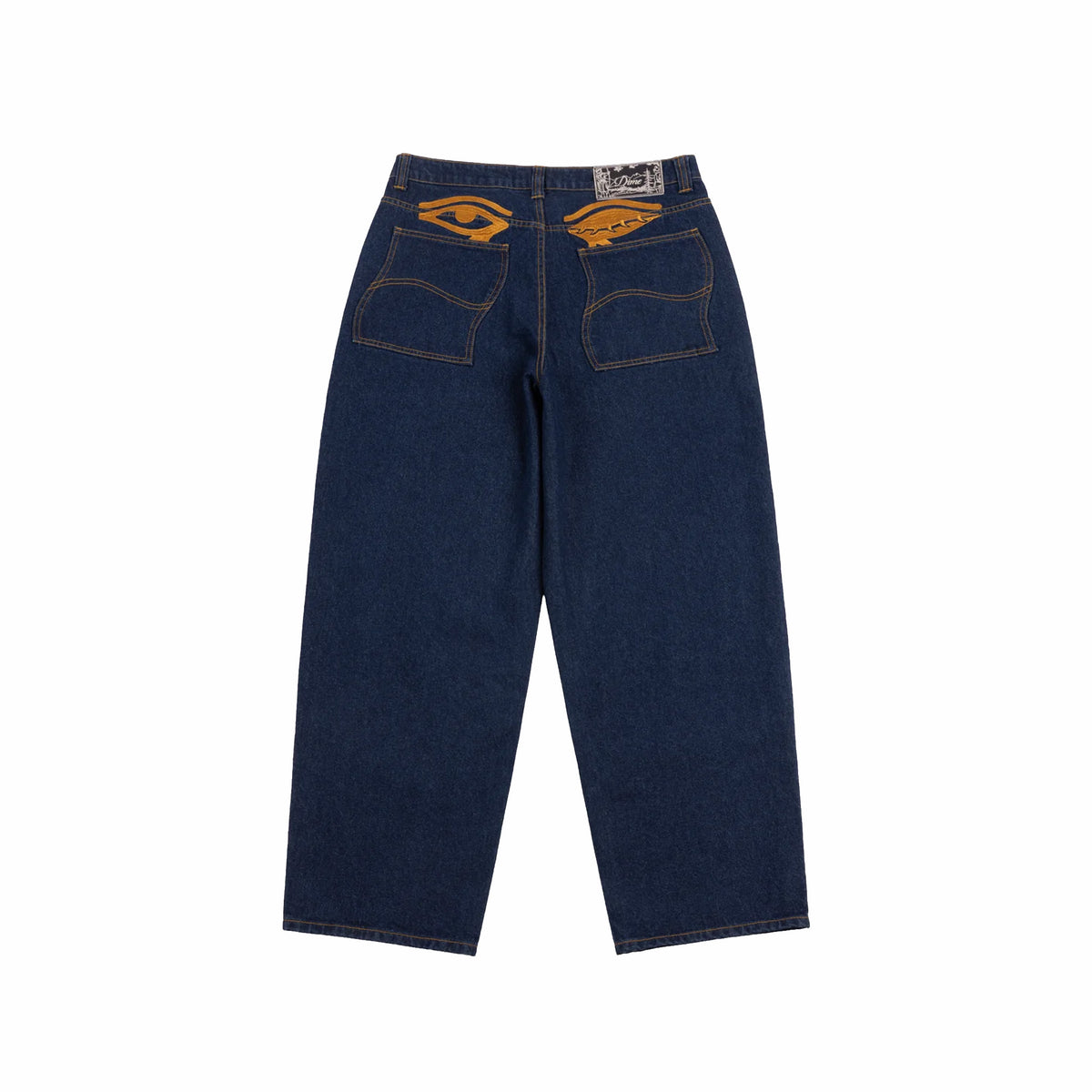 Dime Baggy Wink Denim Pants (Indigo)