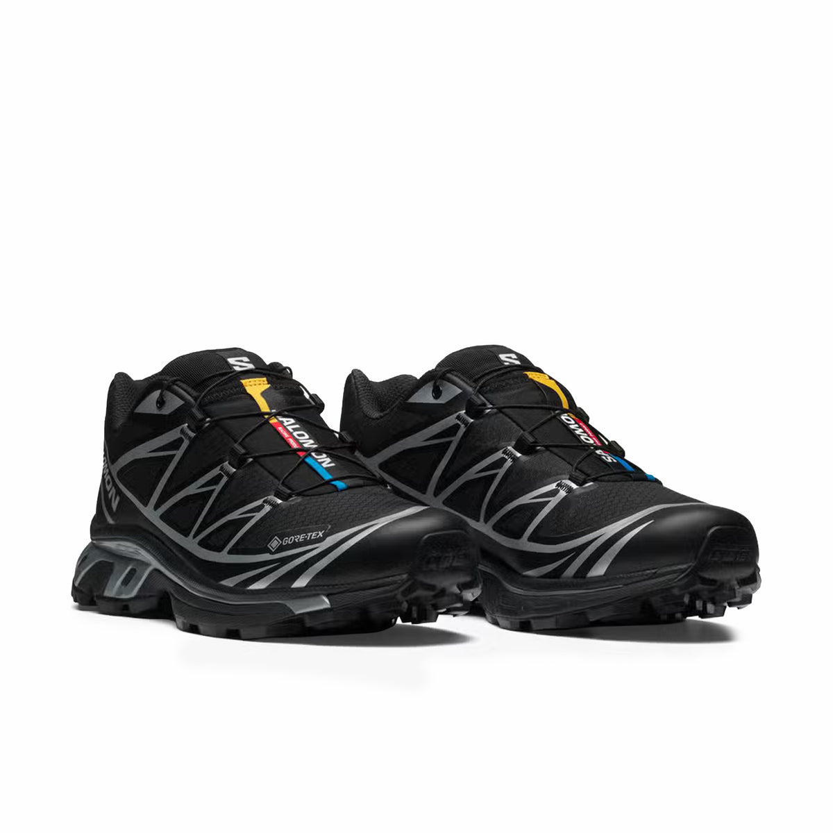 Salomon Unisex XT-6 GTX (Black/Black/Ftw Silver)