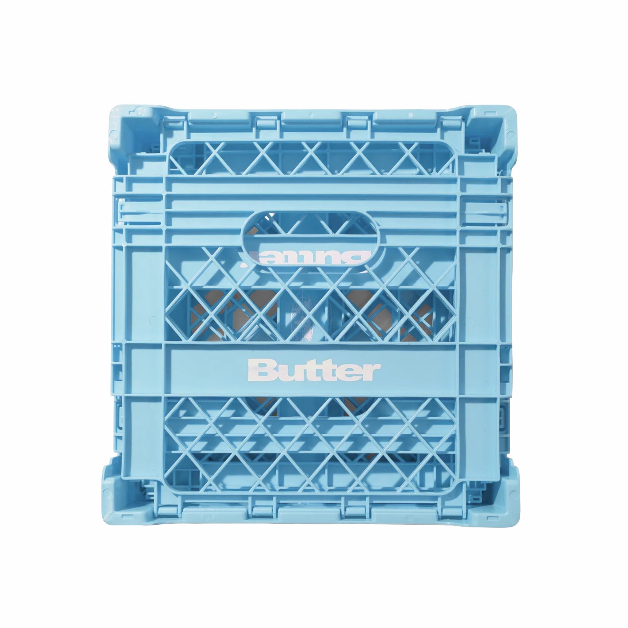 Butter Goods Collapsable Record Crate (Sky Blue)