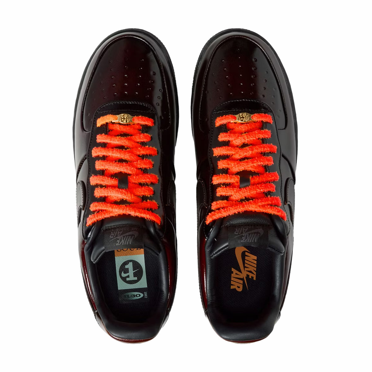 Nike Men's Air Force 1 07' (Black/Black-Black Cinnamon)