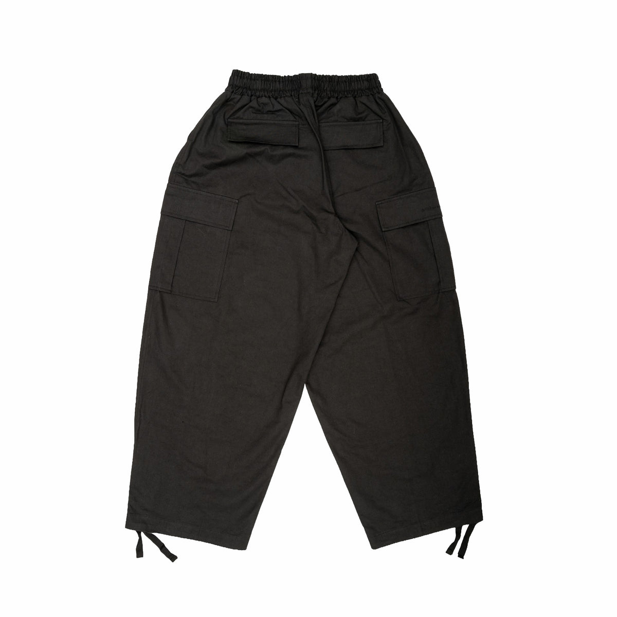 Estudio Niksen Panelled Cargo Pants (Black)
