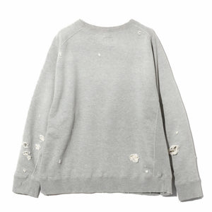 Needles Deconstructed Sweatshirt - Cotton French Terry (Grey) - August Shop