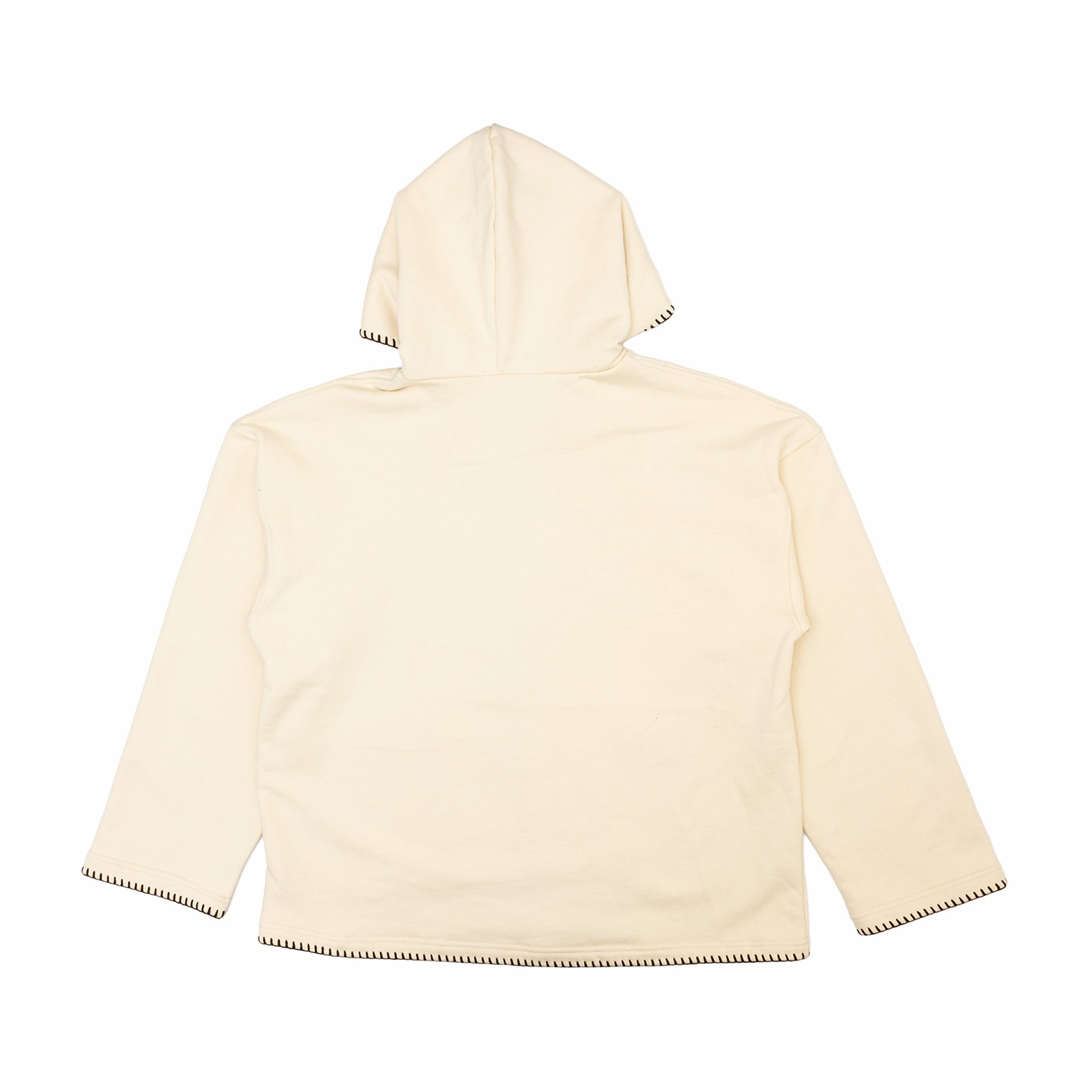 Estudio Niksen Embroidery Pocket Hoodie (Oatmeal) - August Shop