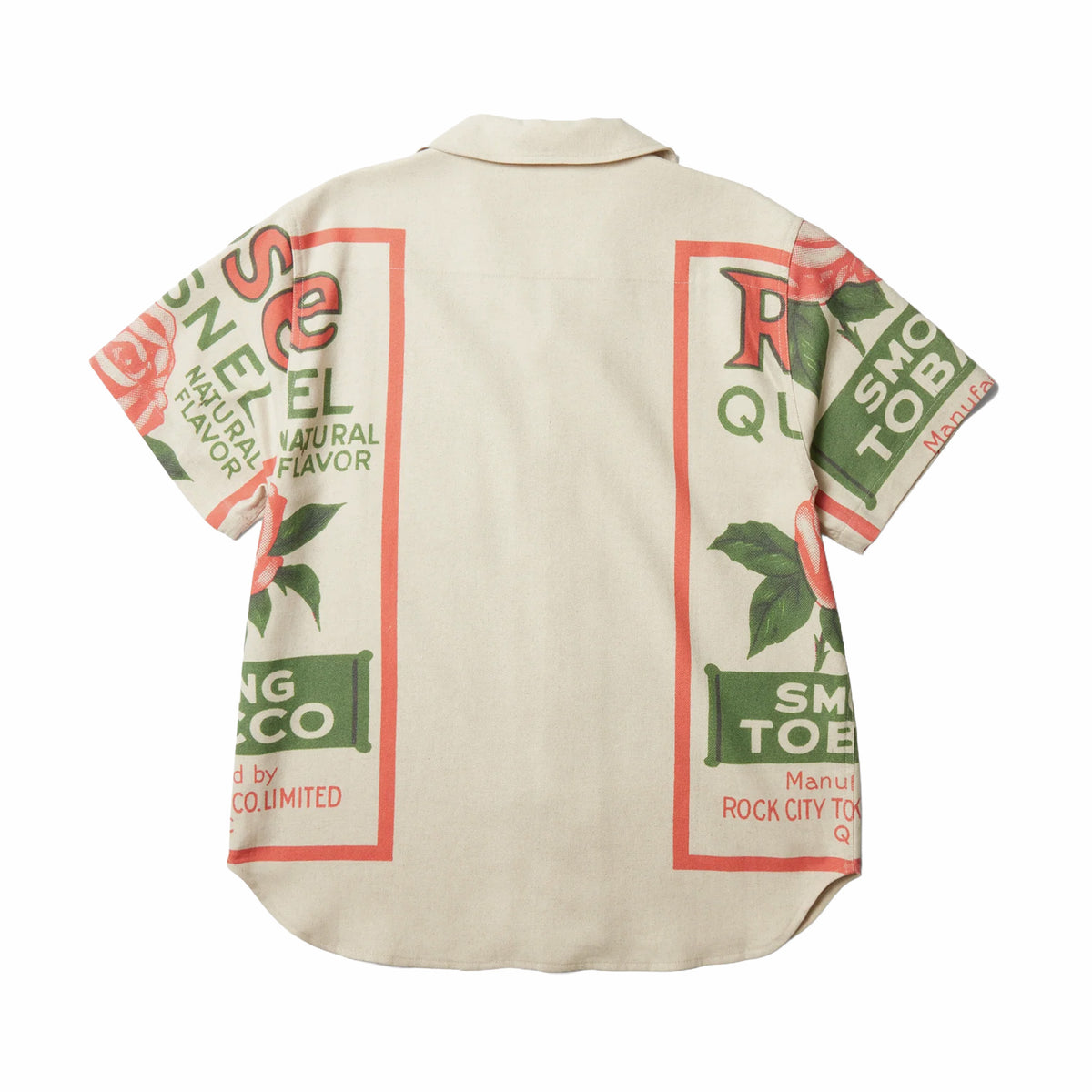 One Of These Days Natural Flavor Camp Shirt (Natural) - August Shop