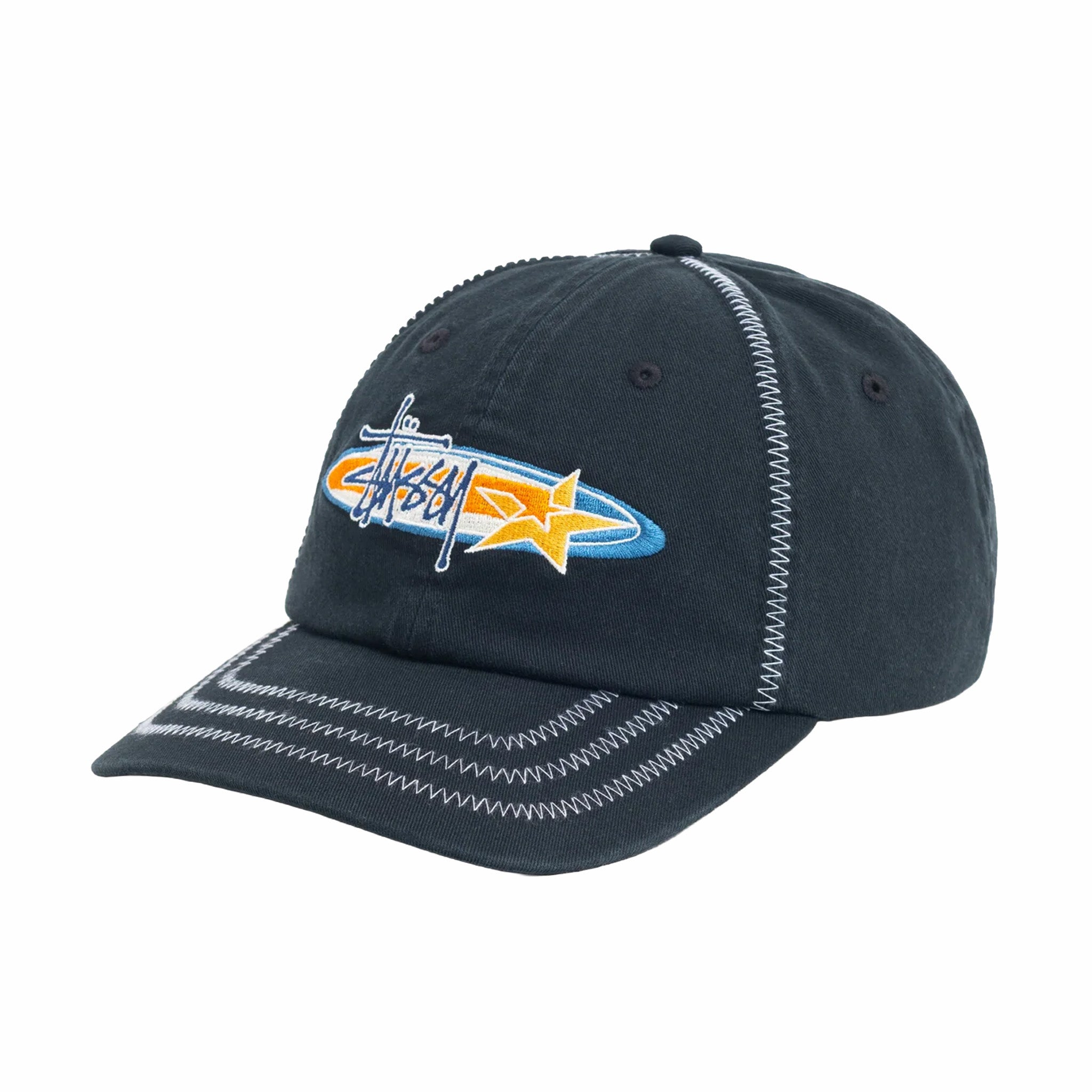 Stüssy Oval Star Cap (Black)