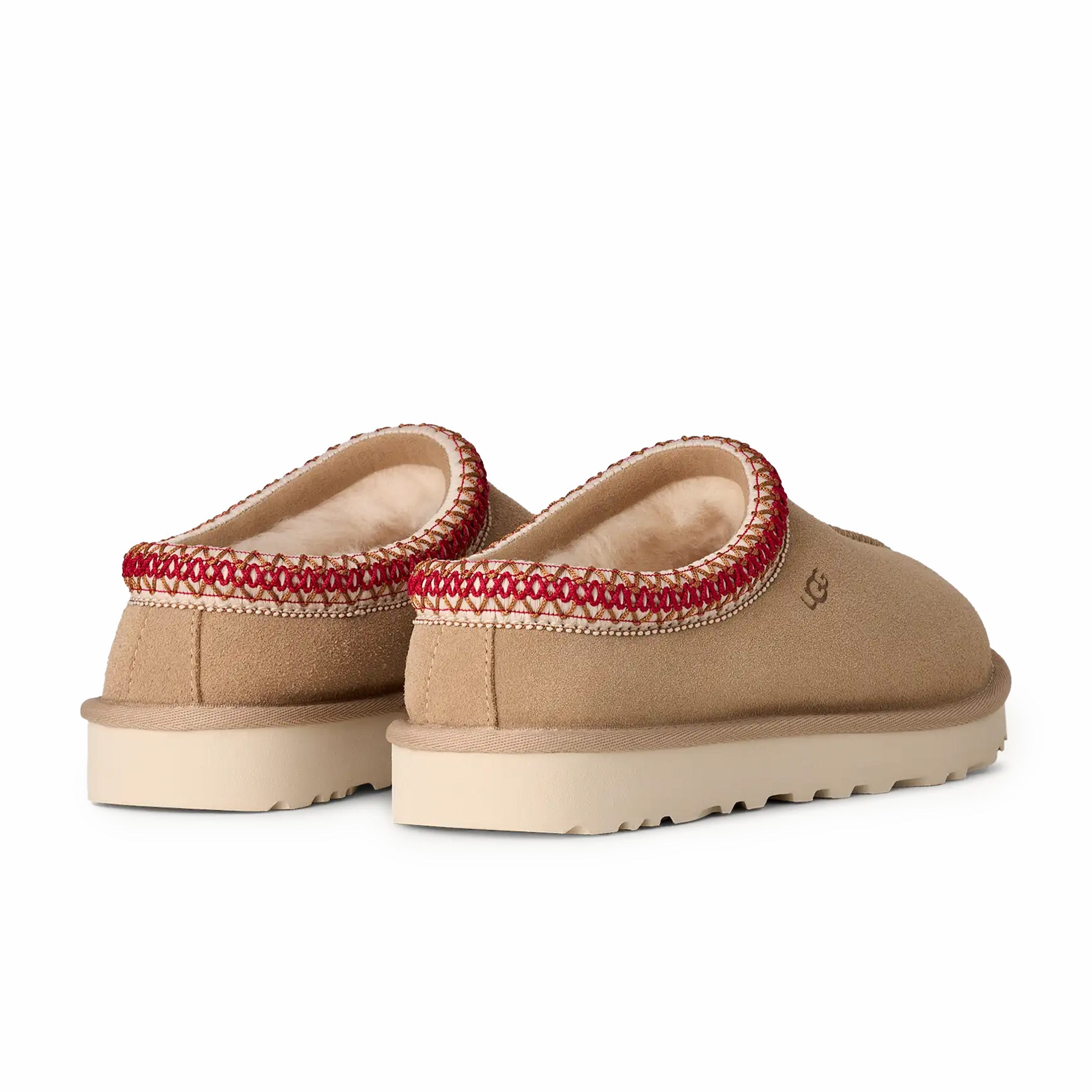 UGG Women's Tasman II (Sand/Dark Cherry) - August Shop