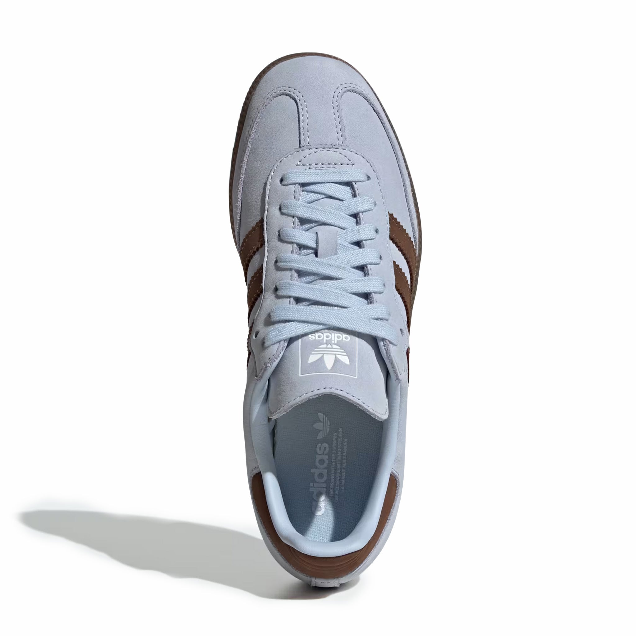 Adidas Women's Samba OG (Crystal Sky/Earth Strata/Cloud White) - August Shop