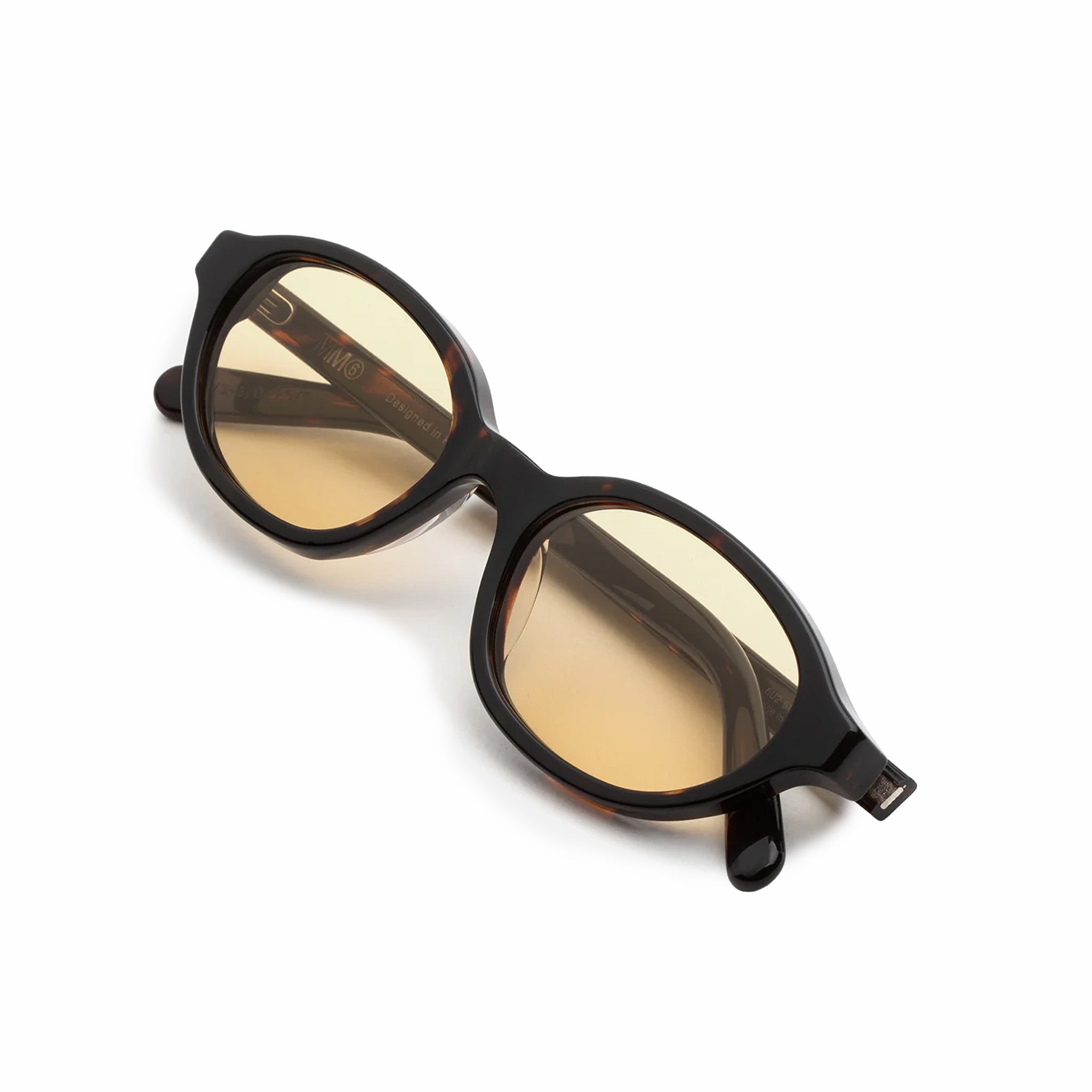 MM6 Maison Margiela 6U2 Lunettes 2 Sunglasses (Havana) - August Shop