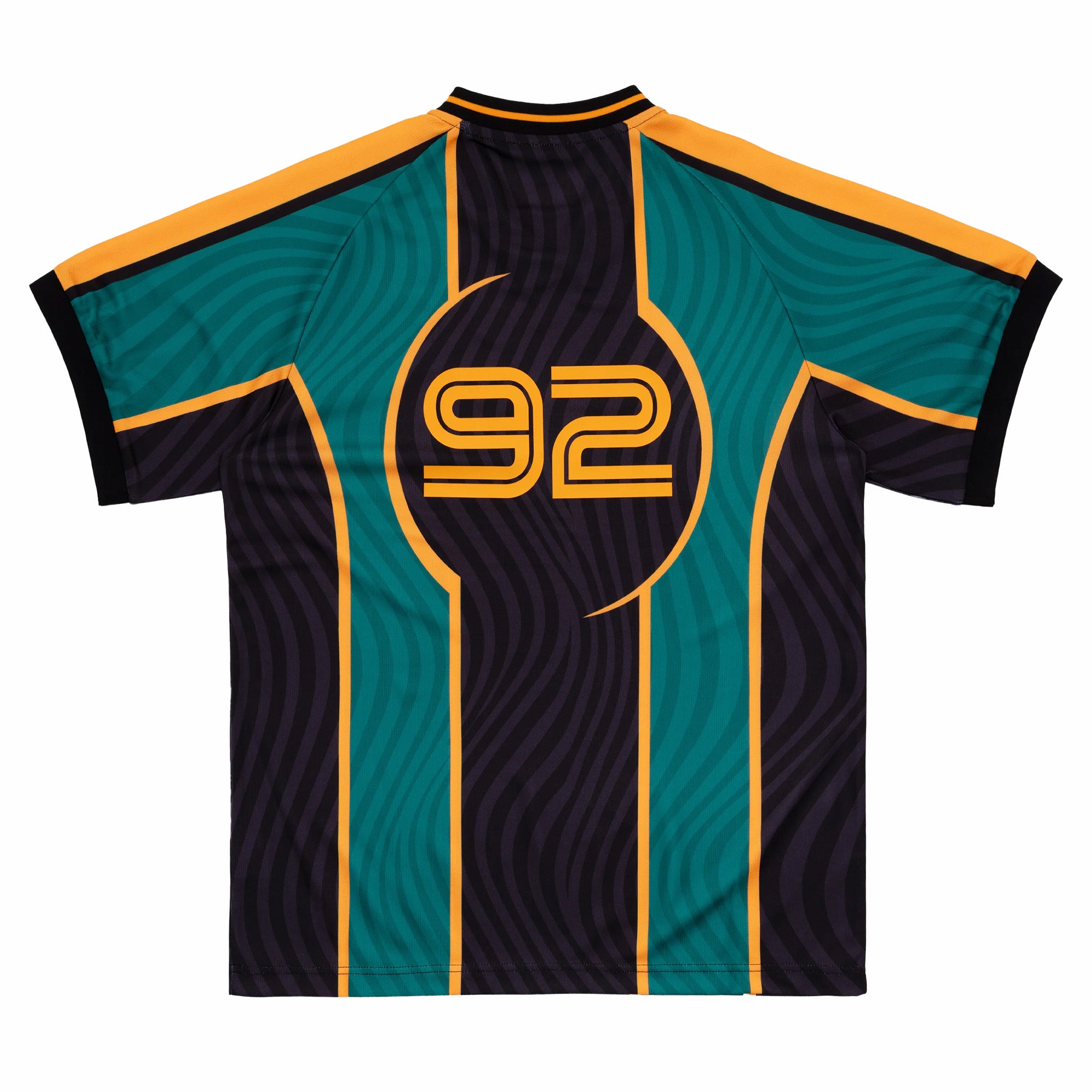 Andrew Campeones Futbol Jersey (Teal/Black) - August Shop