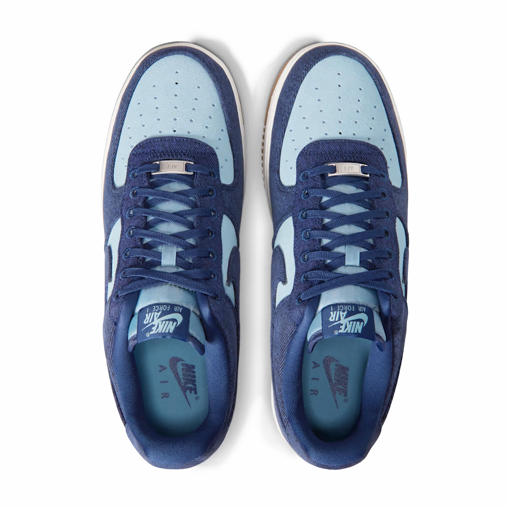 Nike Men's Air Force 1 '07 LV8 "Denim" (Navy/Navy-Worn Blue)