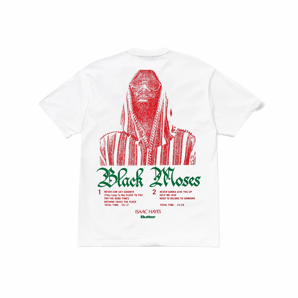 Butter Goods Black Moses Tee (White)