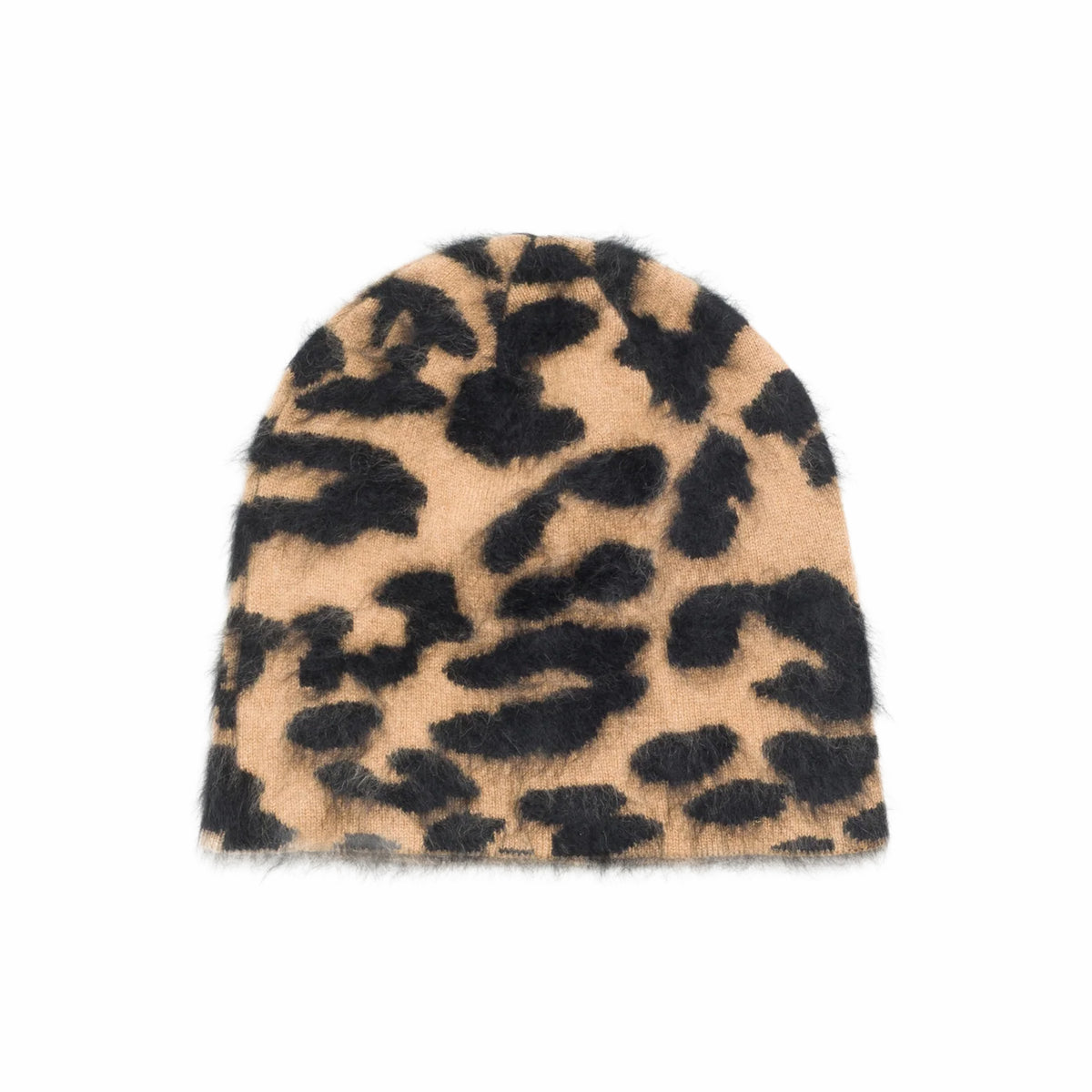 Stüssy Cashmere Leopard Skullcap (Caramel) - August Shop