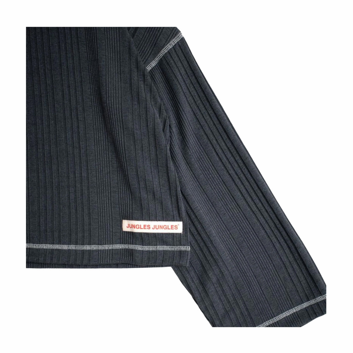 Jungles Channel Rib Long Sleeve (Grey)