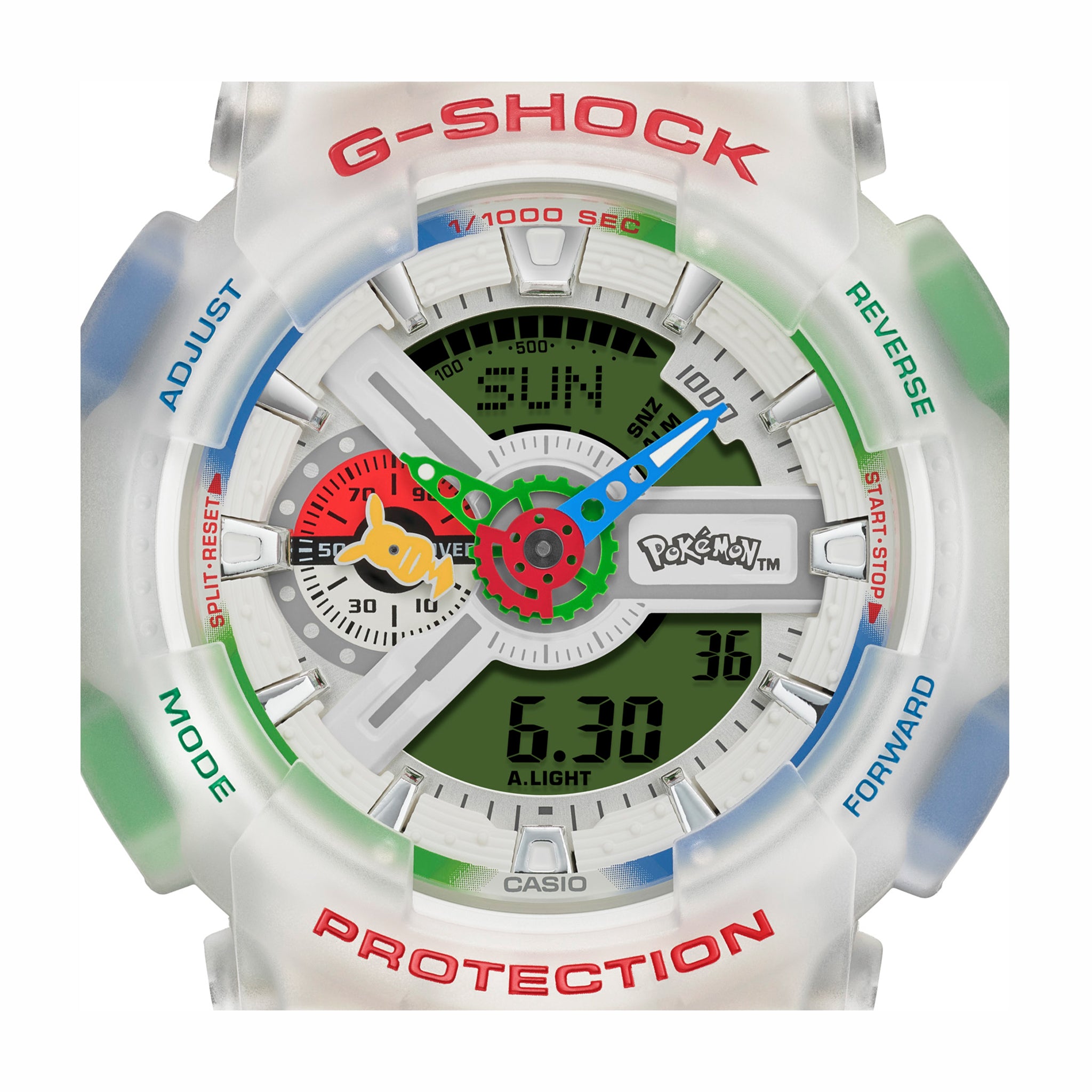 G-Shock x Pokémon GA110PKM-7A (Clear)