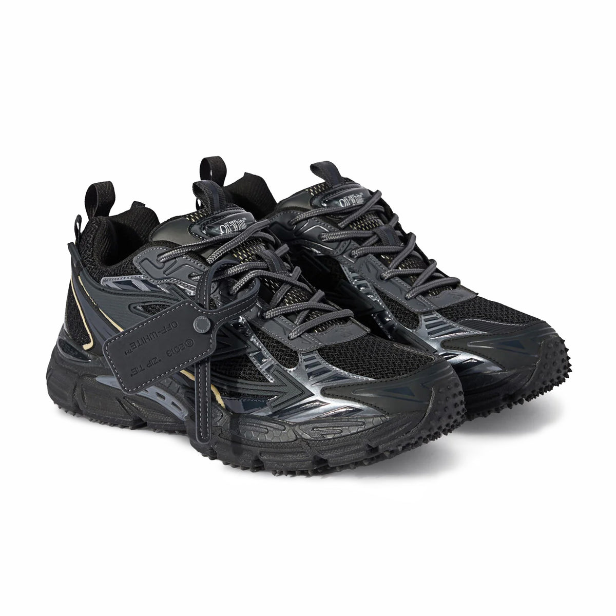 Off-White Be Right Back Sneakers (Black/Black)