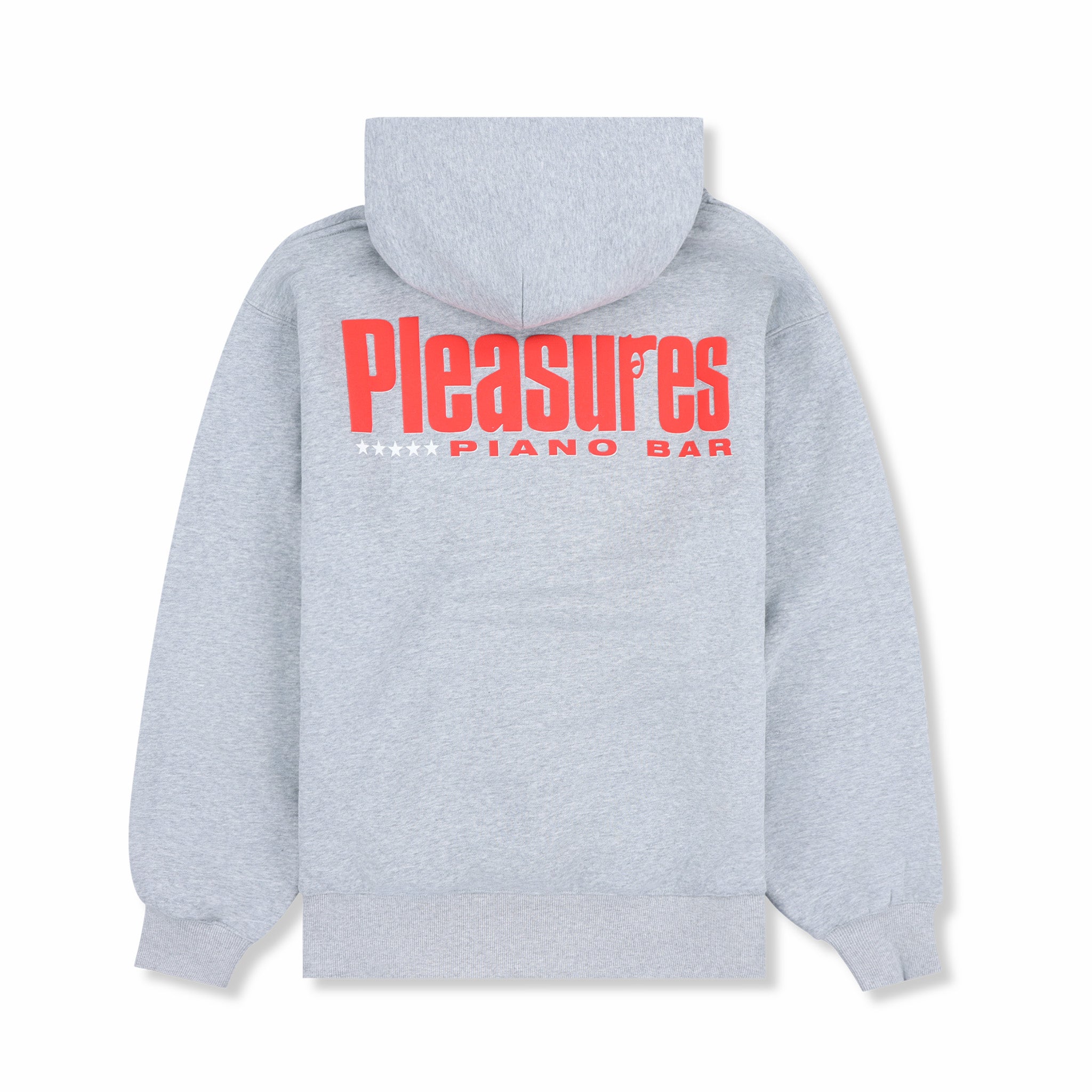Pleasures Piano Bar Hoodie (Heather Grey) - August Shop