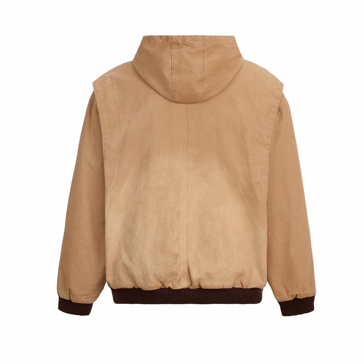 Found Faded Canvas Work Hoodie (Sand) - August Shop