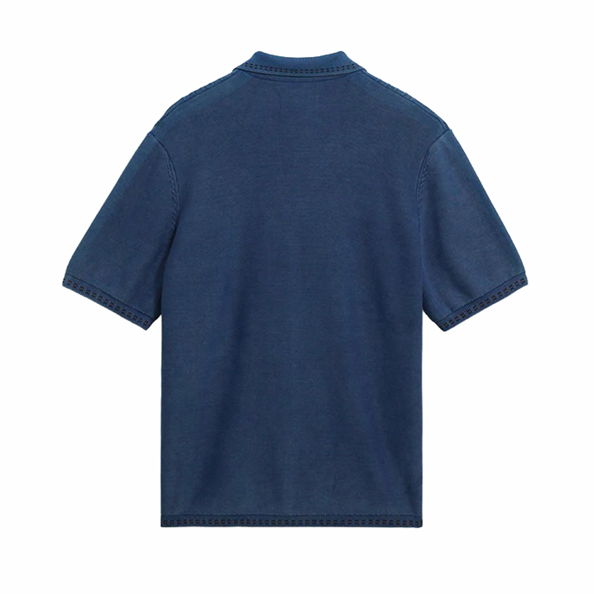 Wax London Ivy Shirt - Dyed Cotton (Blue)