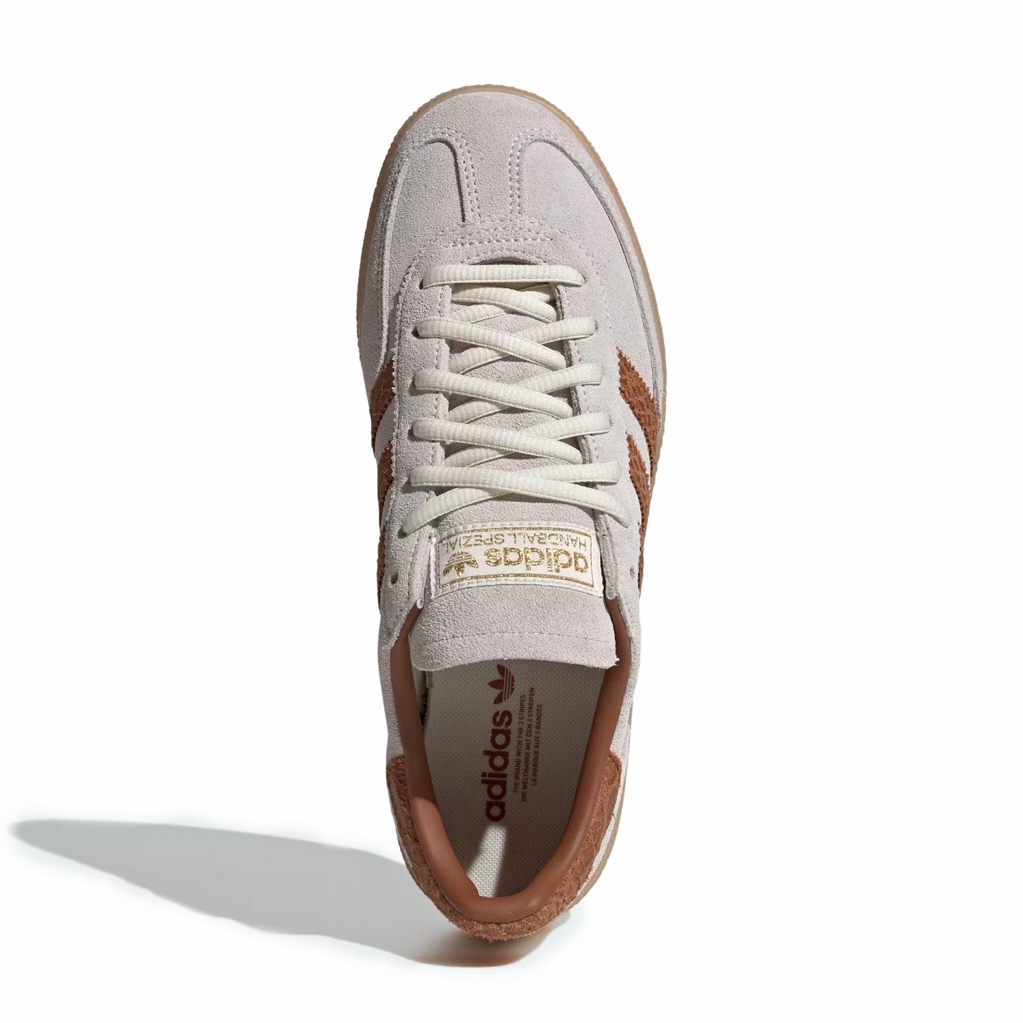 Adidas Women's Handball Spezial (Off White/Dusky Bronze/Gumandball) - August Shop