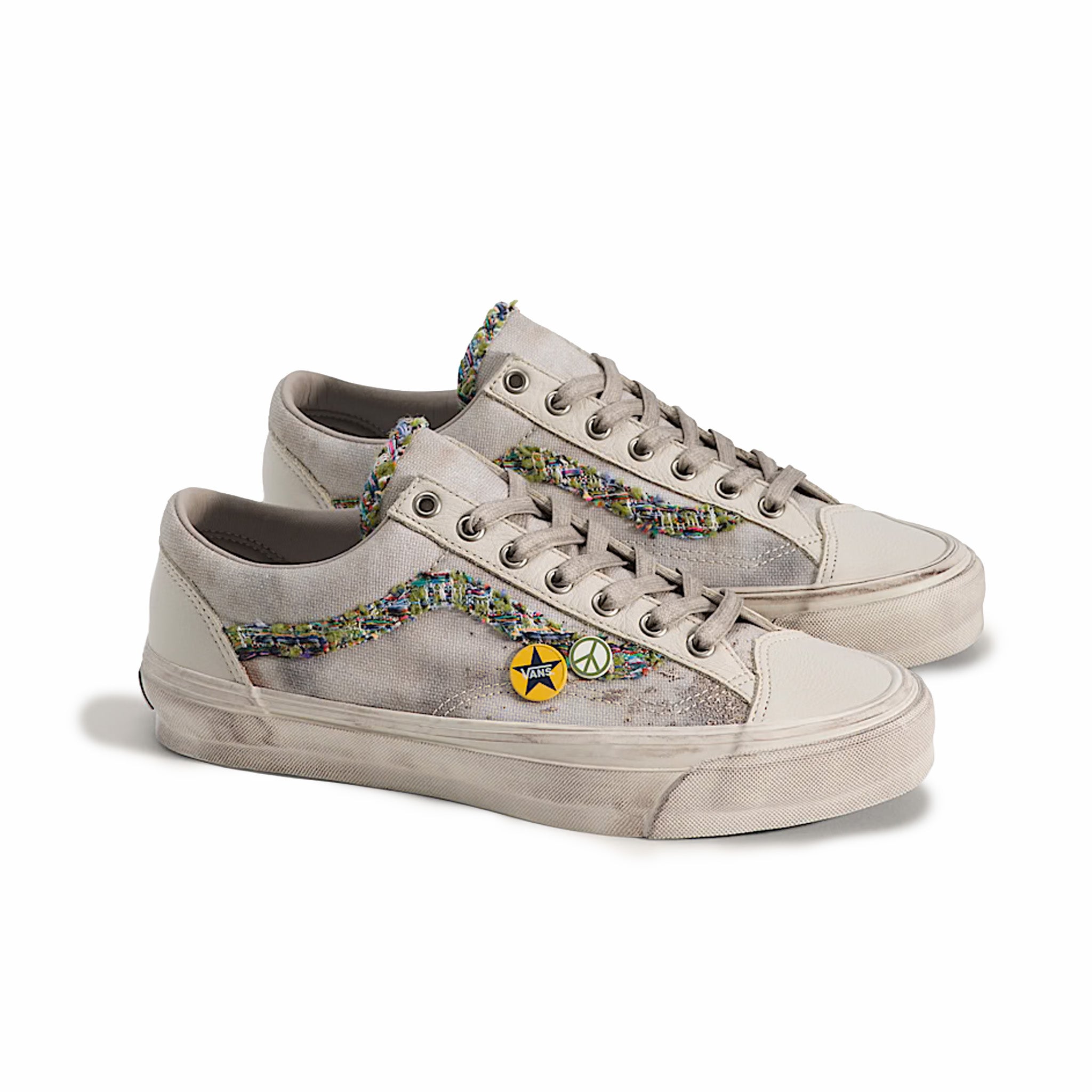 Vans Men's Premium Old Skool 36 Souvenir (Oatmeal Beige)