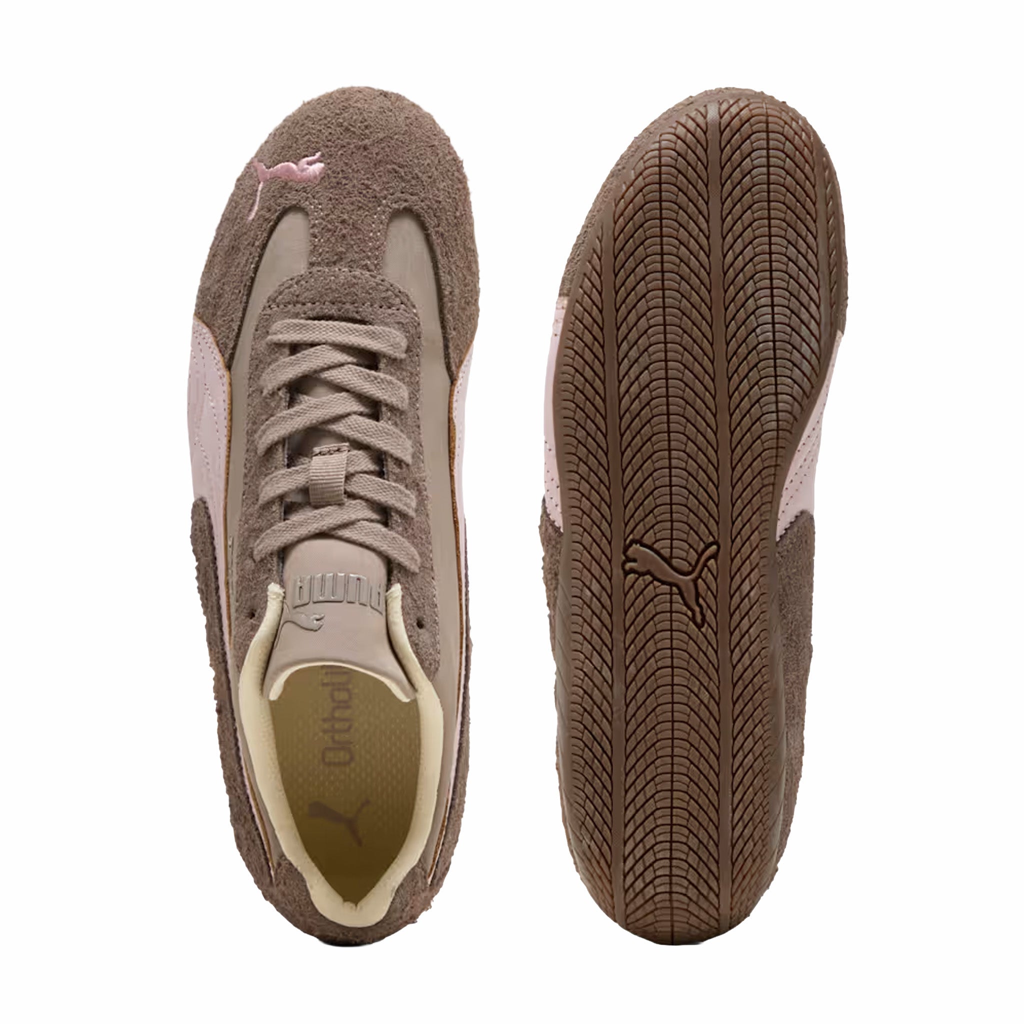 Puma Women's Speedcat Brushed Luxe (Mouse Gray/Gum) - August Shop