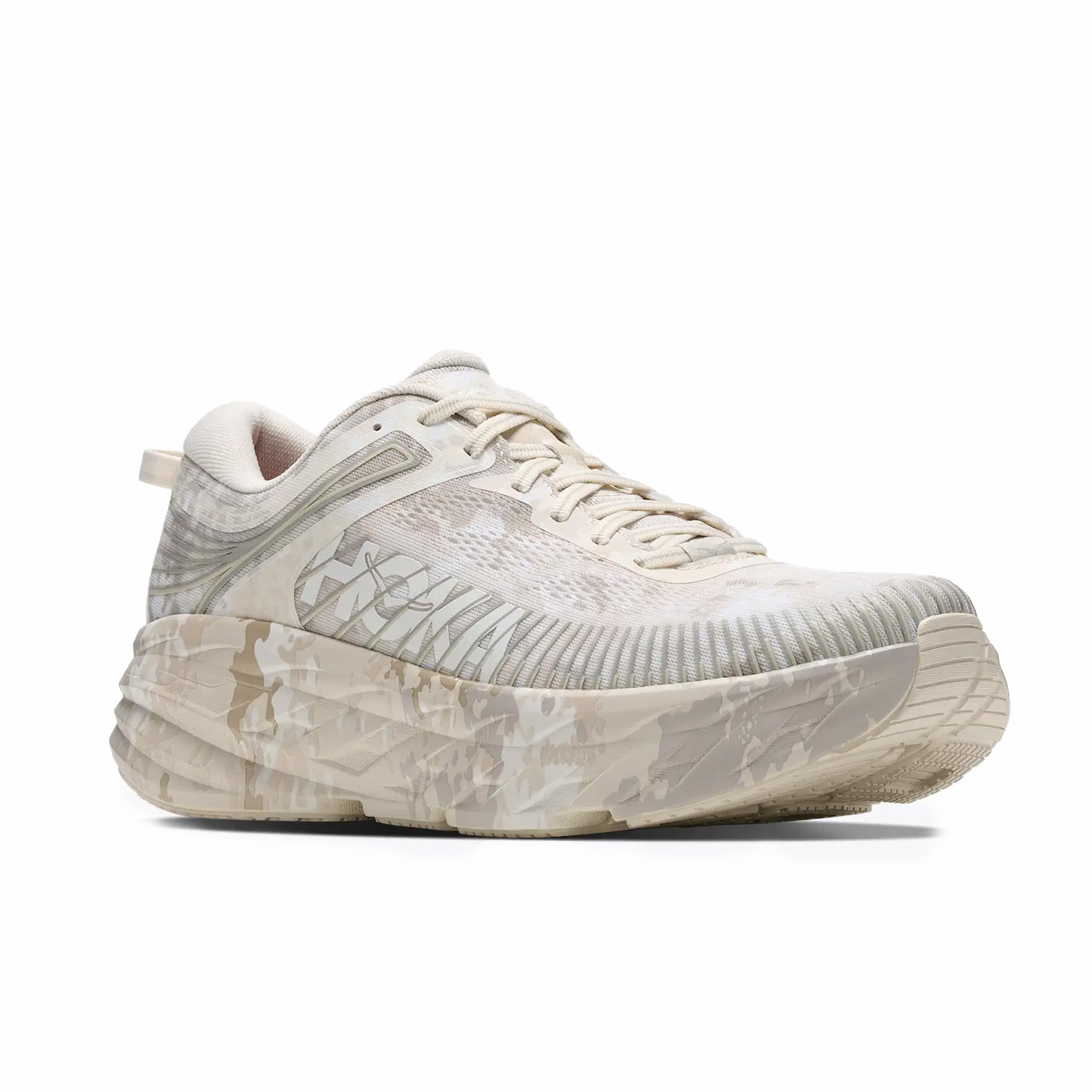 Hoka x BEAMS Bondi 7 (Turtledove/Tidal Foam)