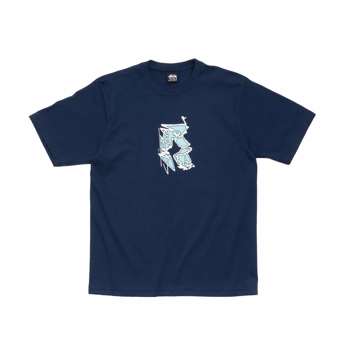 Stüssy Smooth SK8 Tee (Navy)