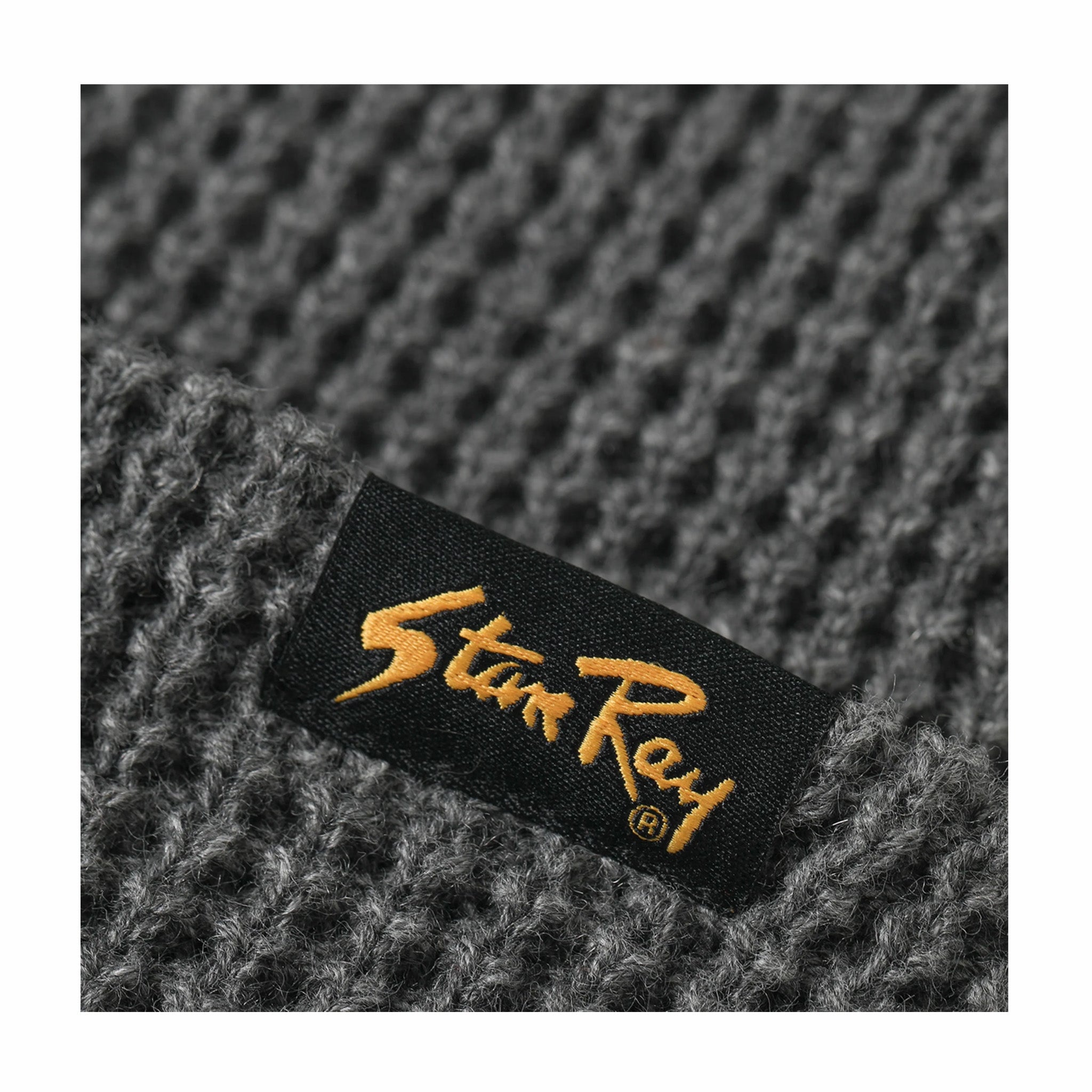 Stan Ray Waffle Beanie (Charcoal) - August Shop