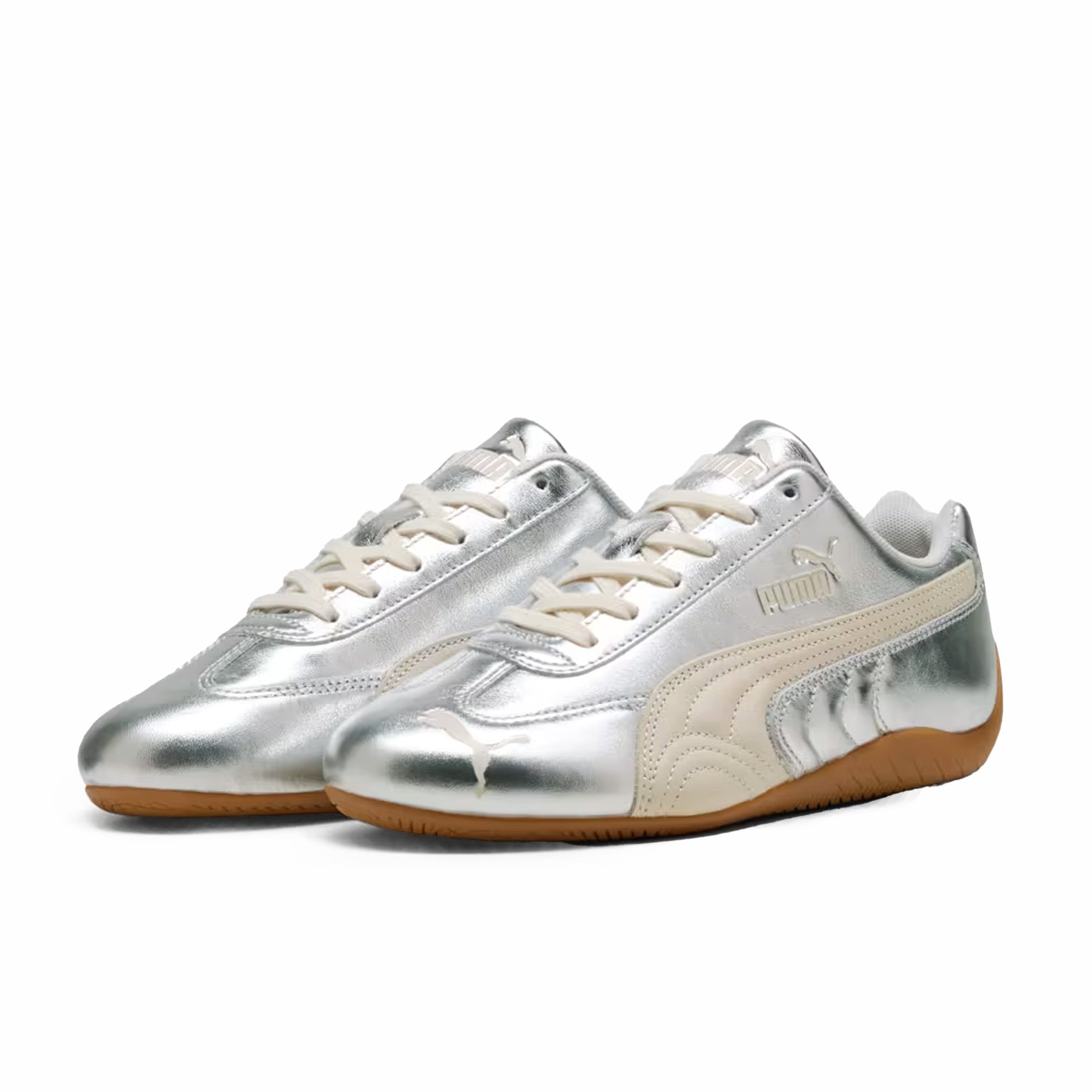 Puma Women's Speedcat Silver (Alpine Snow/Gum) - August Shop