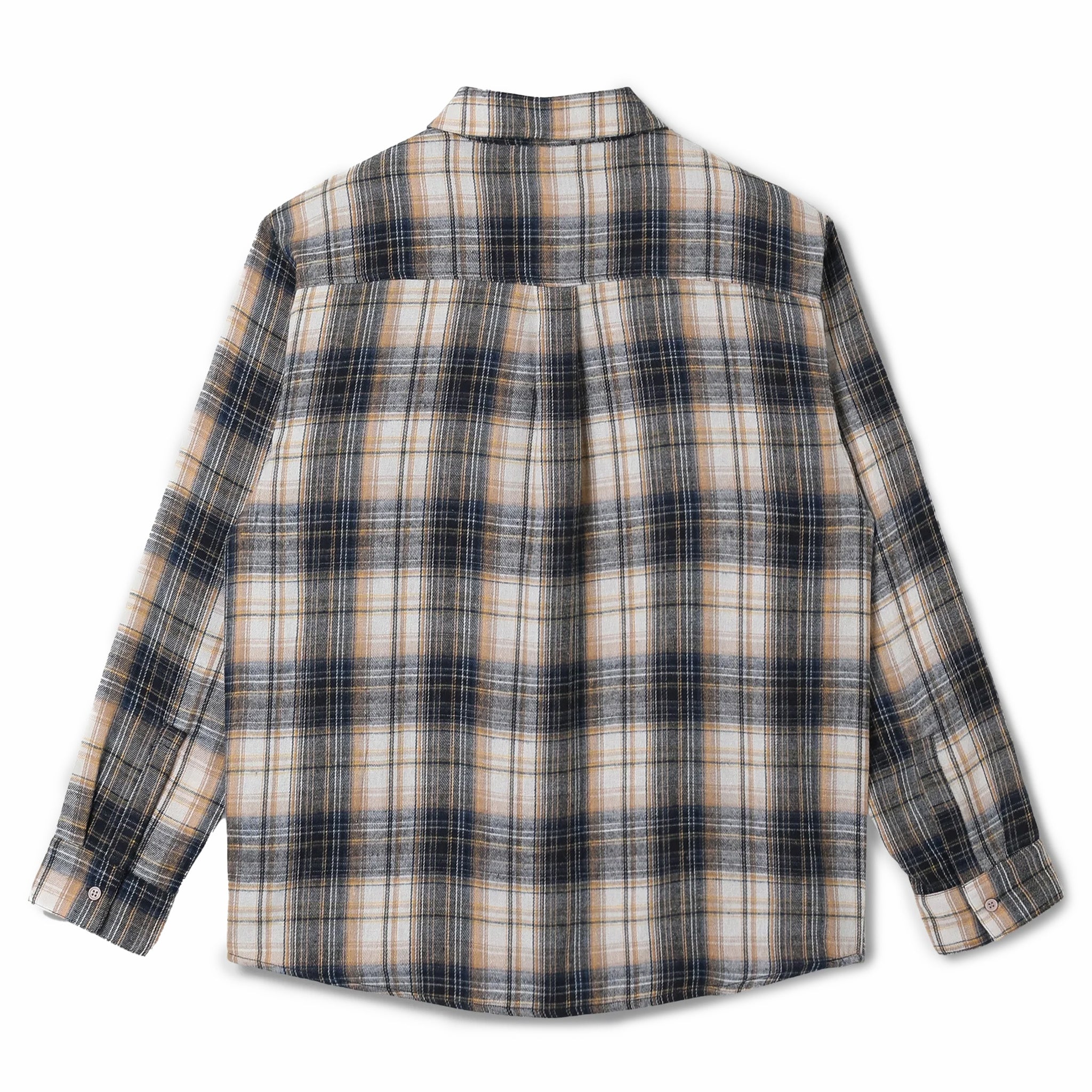 Stan Ray Flannel Plaid Shirt (Navy) - August Shop