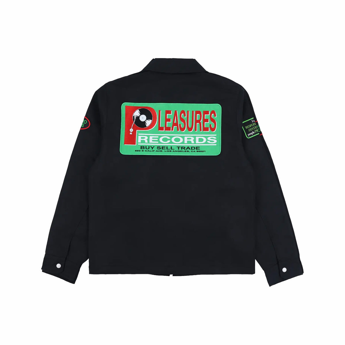 Pleasures Record Jacket (Black)