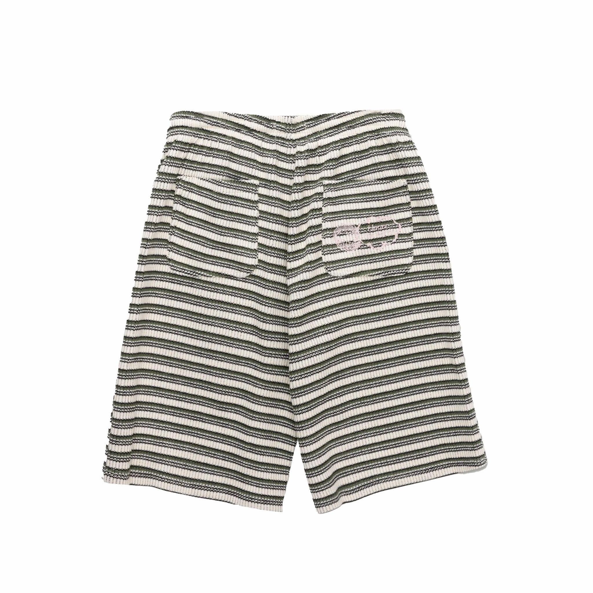 Honor The Gift Speak Striped Short (Olive) - August Shop