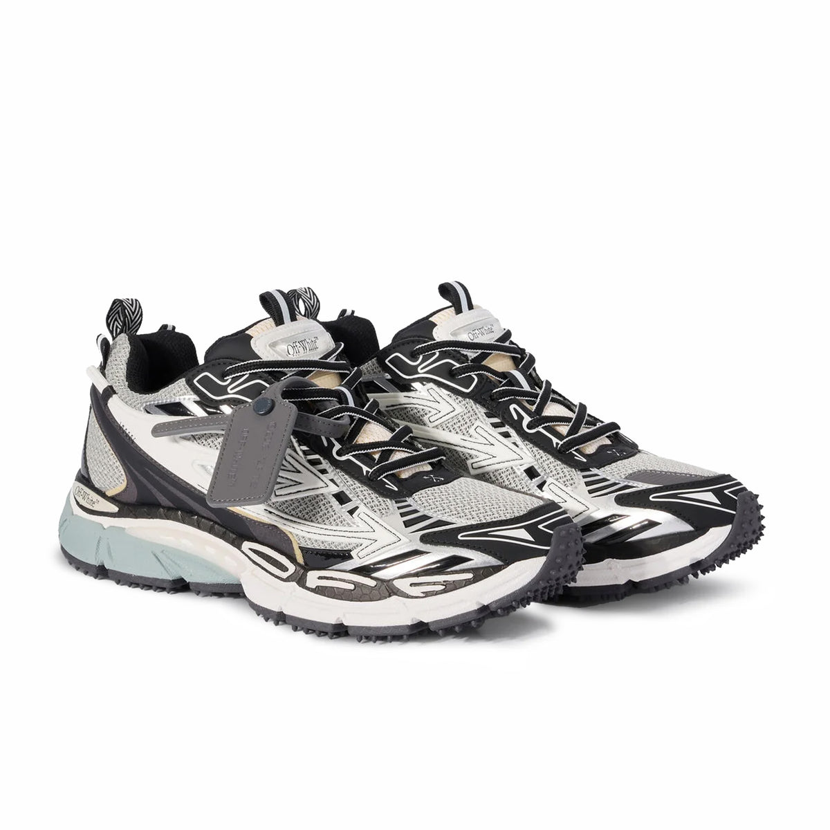 Off-White Be Right Back Sneakers (Light Grey/Black)