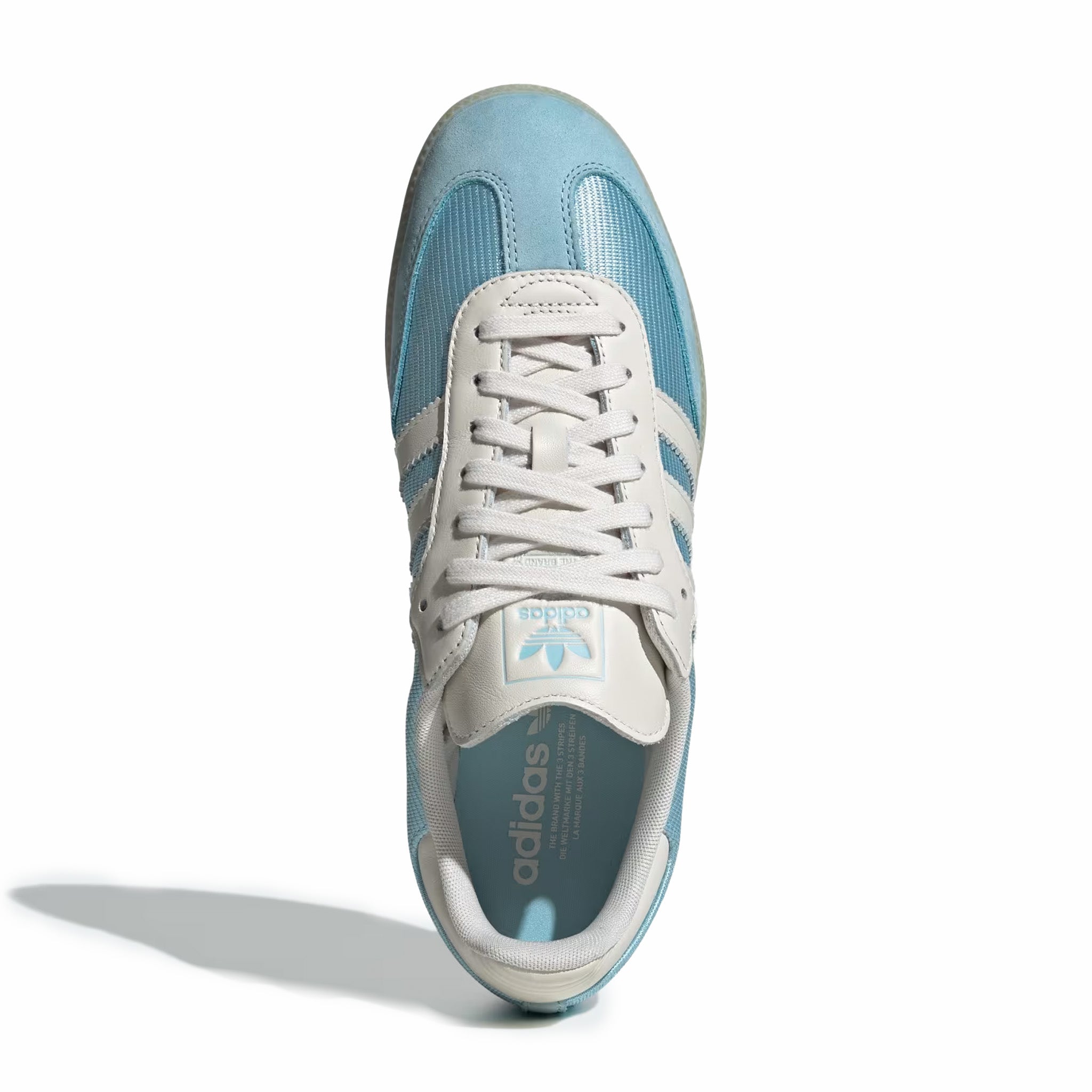Adidas Men's Samba OG (Icey Blue/Chalk White/Sand Strata) - August Shop