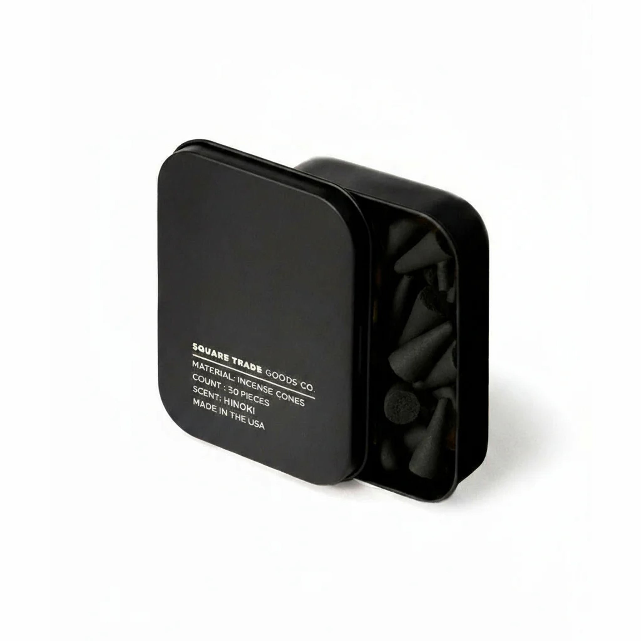 Square Trade Goods Hinoki Incense Cones - August Shop