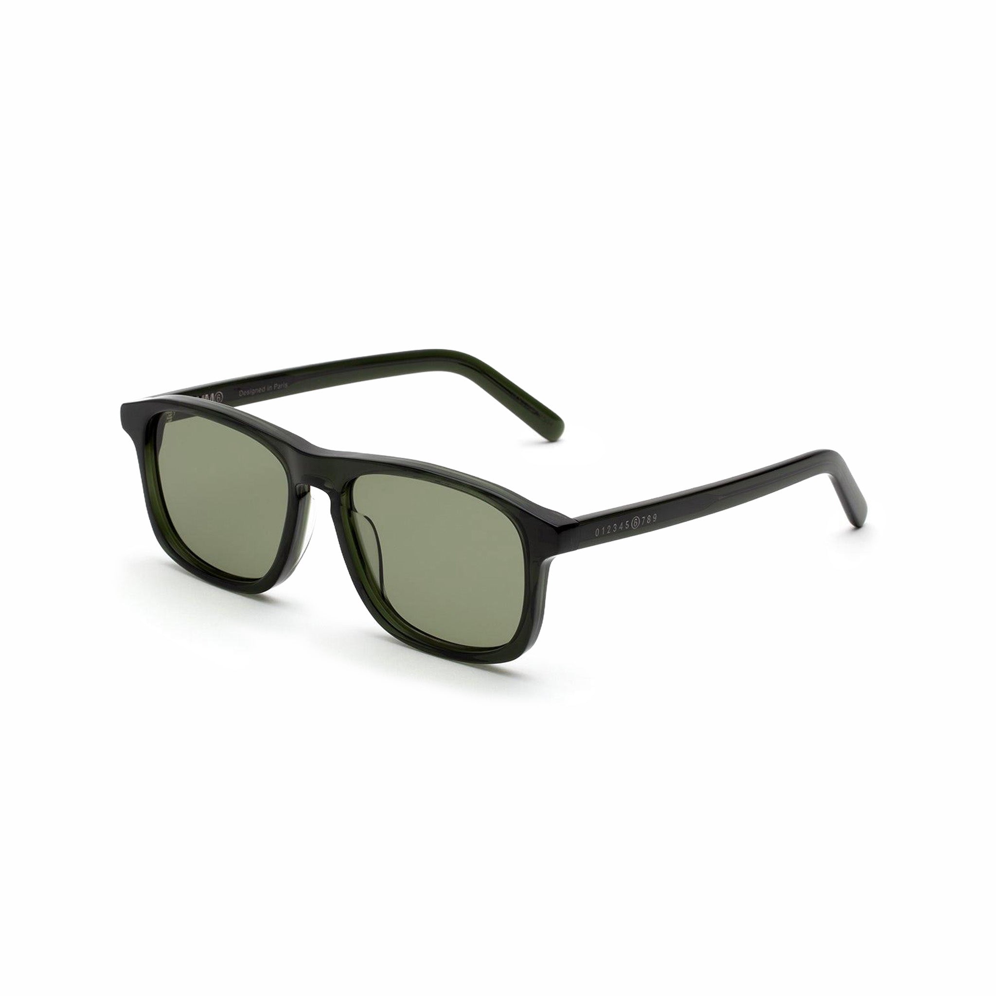 MM6 Maison Margiela 2KS Lunettes 8 Sunglasses (Green) - August Shop