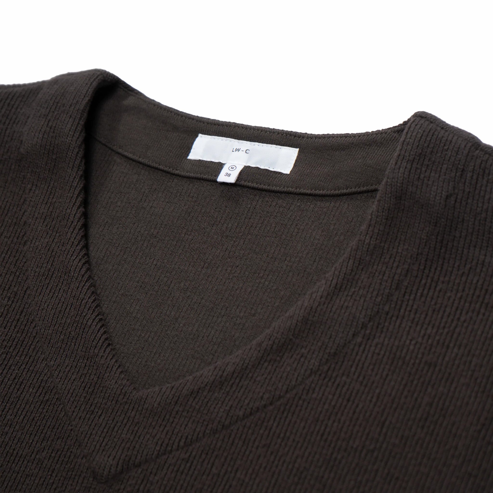 Lady White Co. Cropped V Neck Sweater (Timber)